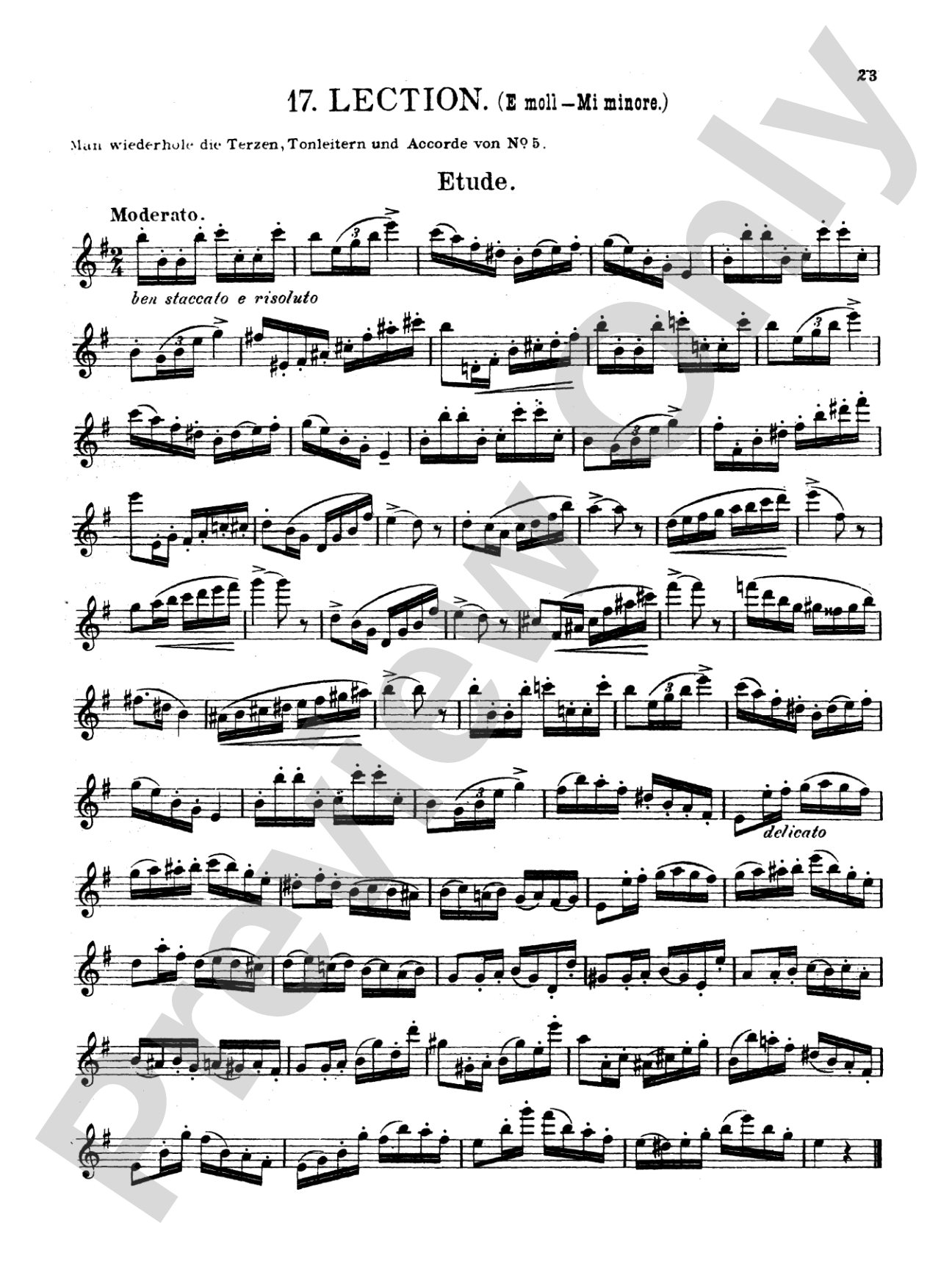 Köhler: Twenty Easy Melodic Progressive Exercises, Op. 93 (Volume II, Nos. 11-20)