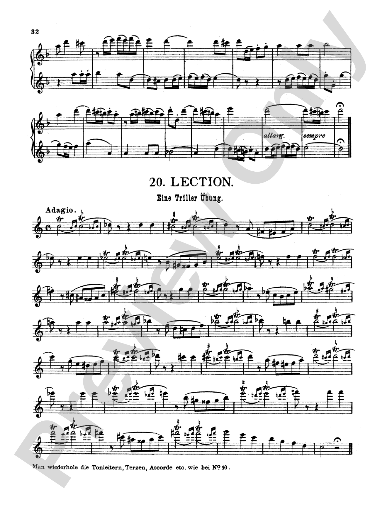Köhler: Twenty Easy Melodic Progressive Exercises, Op. 93 (Volume II, Nos. 11-20)