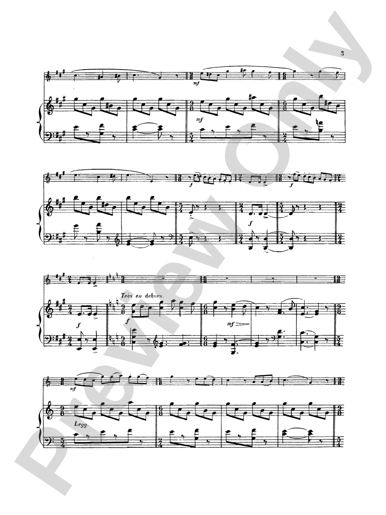 Büsser: Eglogue, Op. 63: Oboe Part(s)