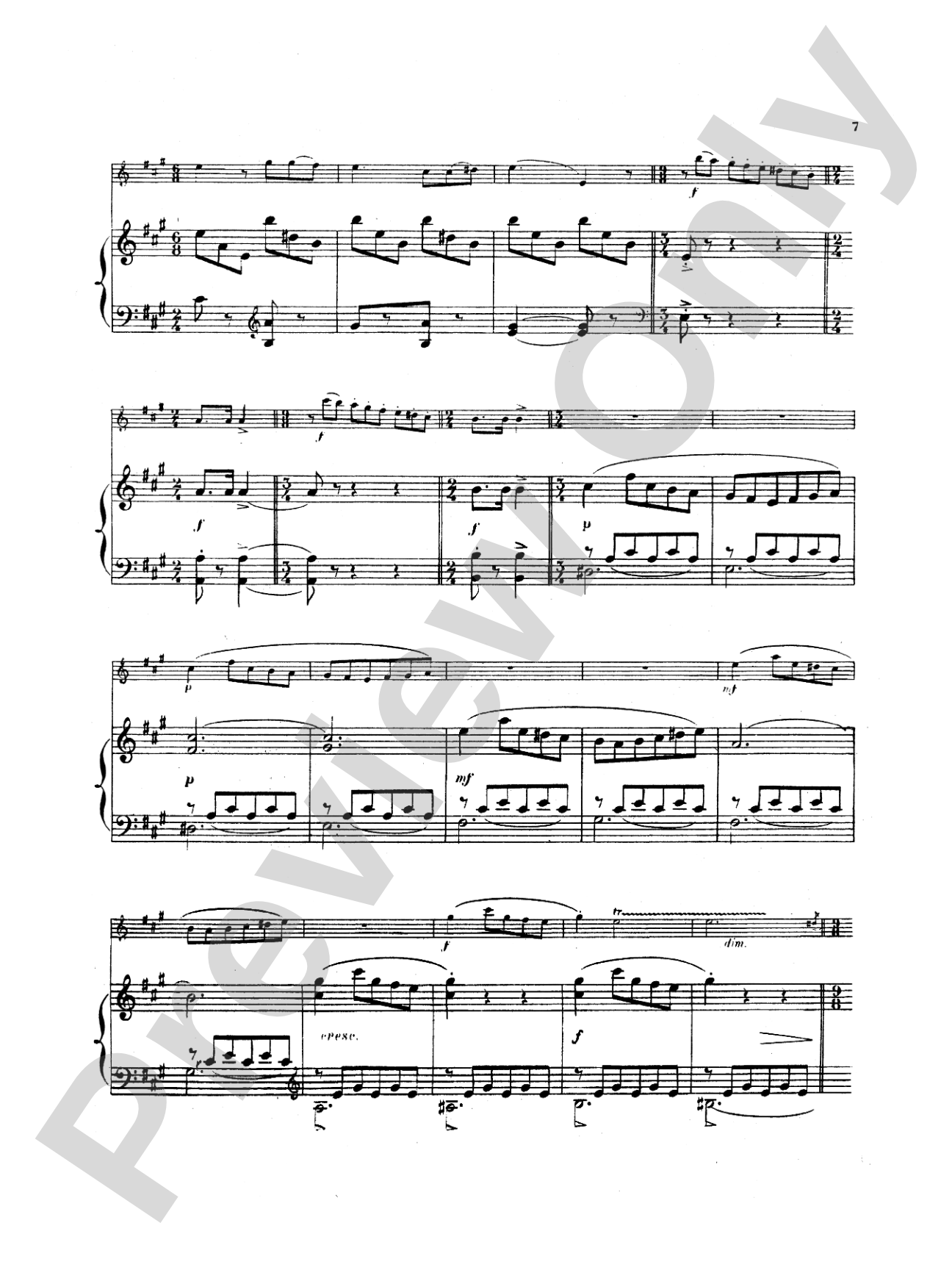 Büsser: Eglogue, Op. 63: Oboe Part(s)