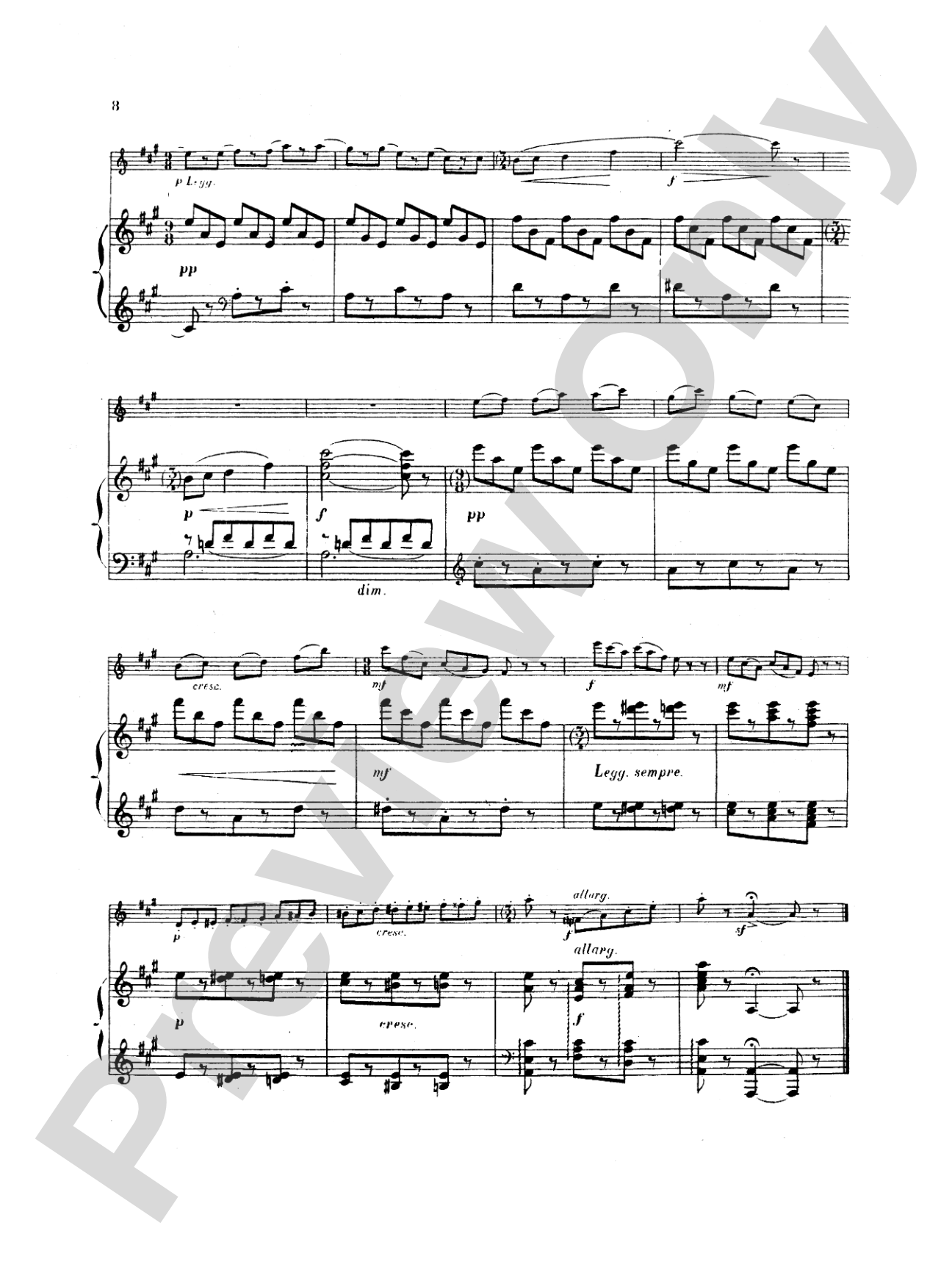 Büsser: Eglogue, Op. 63: Oboe Part(s)