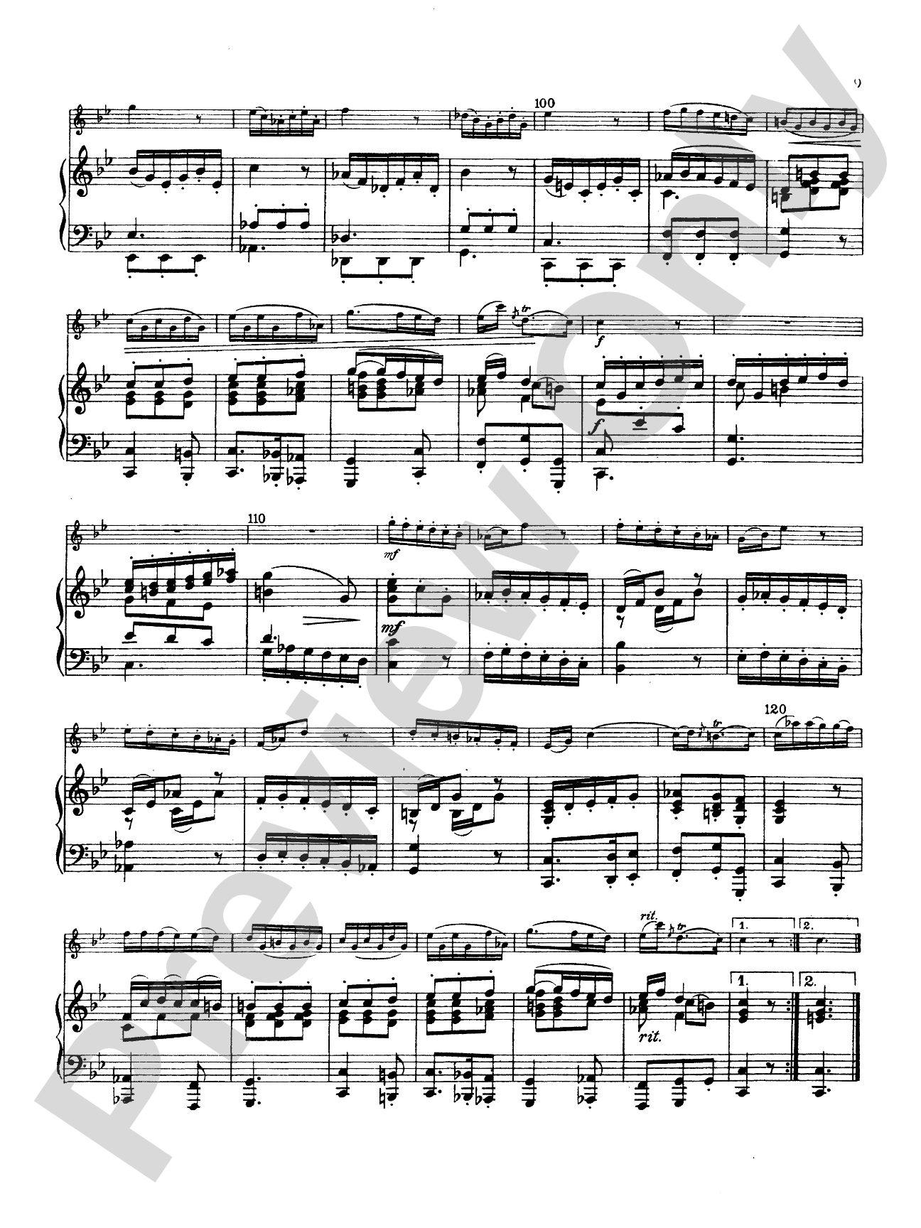 Marcello: Concerto in C Minor: Oboe Part(s)