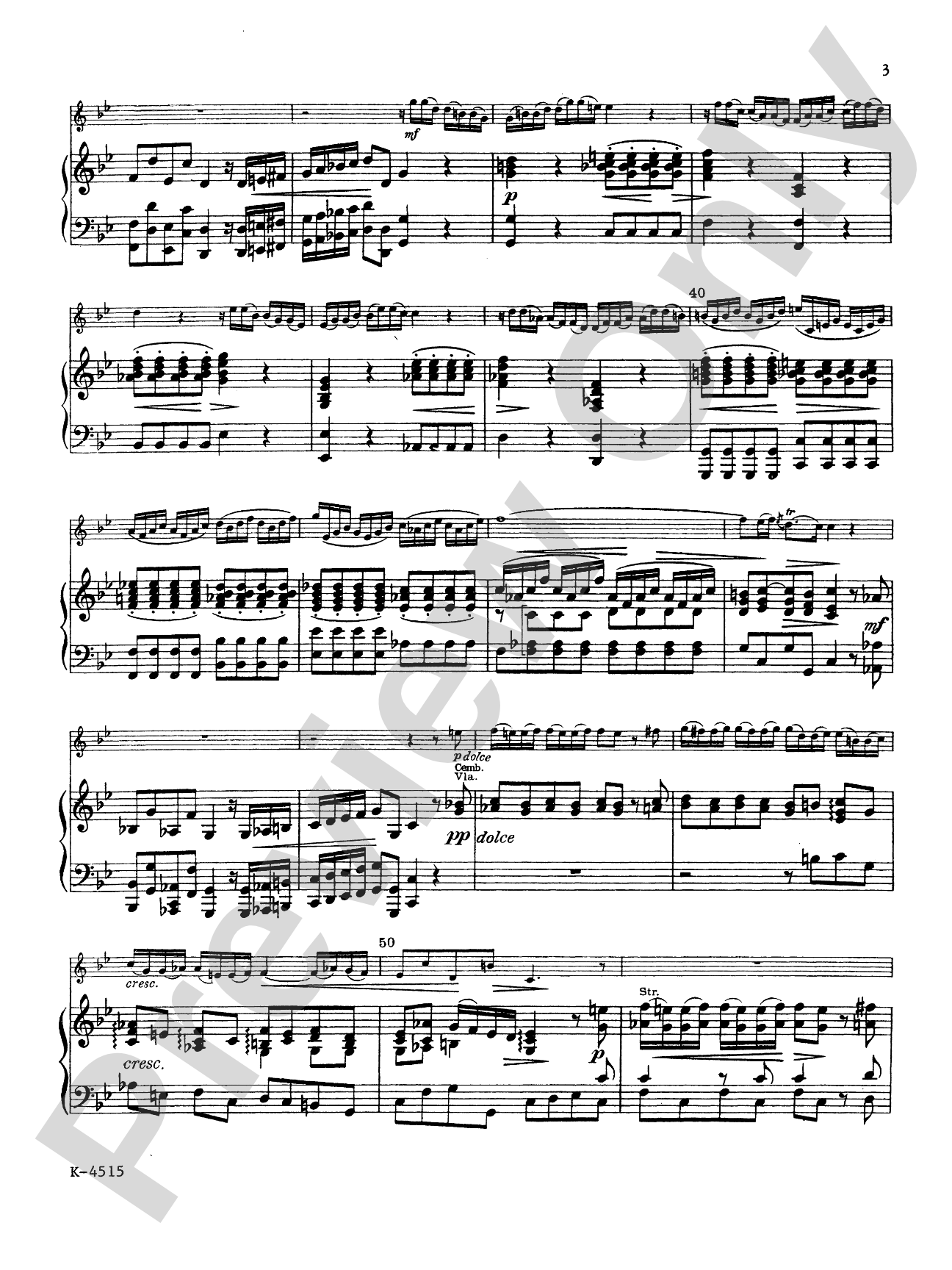 Marcello: Concerto in C Minor: Oboe Part(s)
