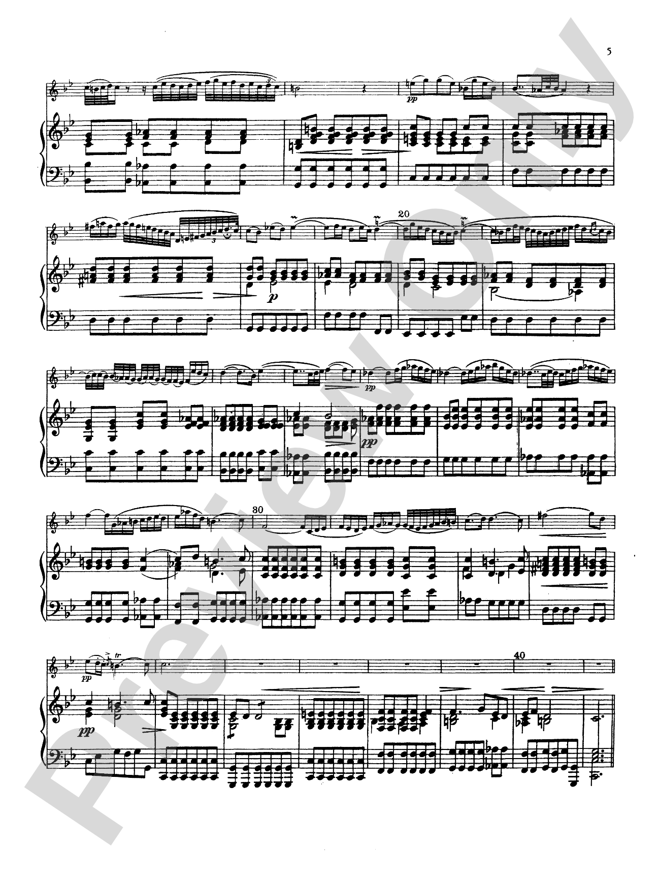 Marcello: Concerto in C Minor: Oboe Part(s)