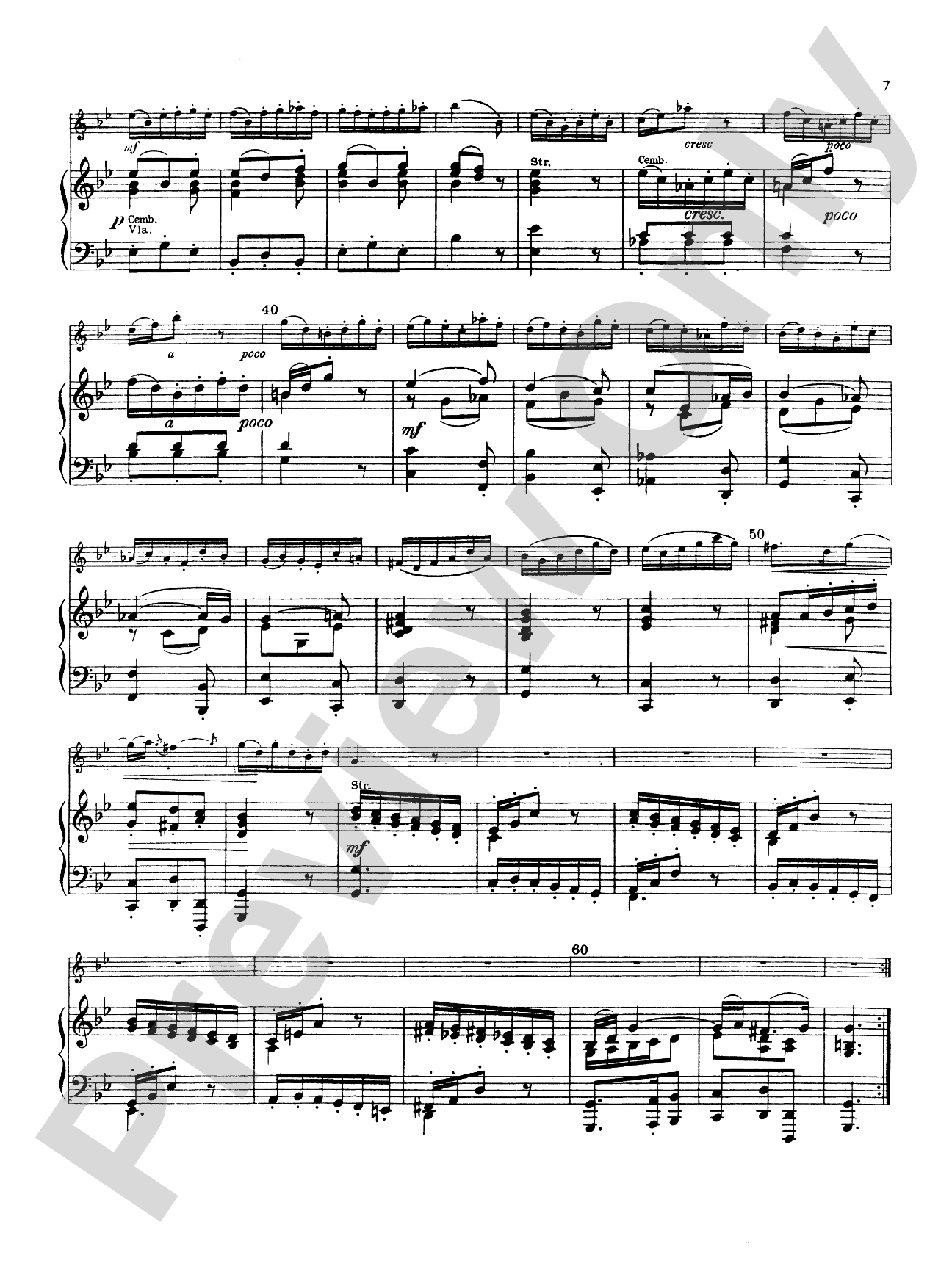 Marcello: Concerto in C Minor: Oboe Part(s)