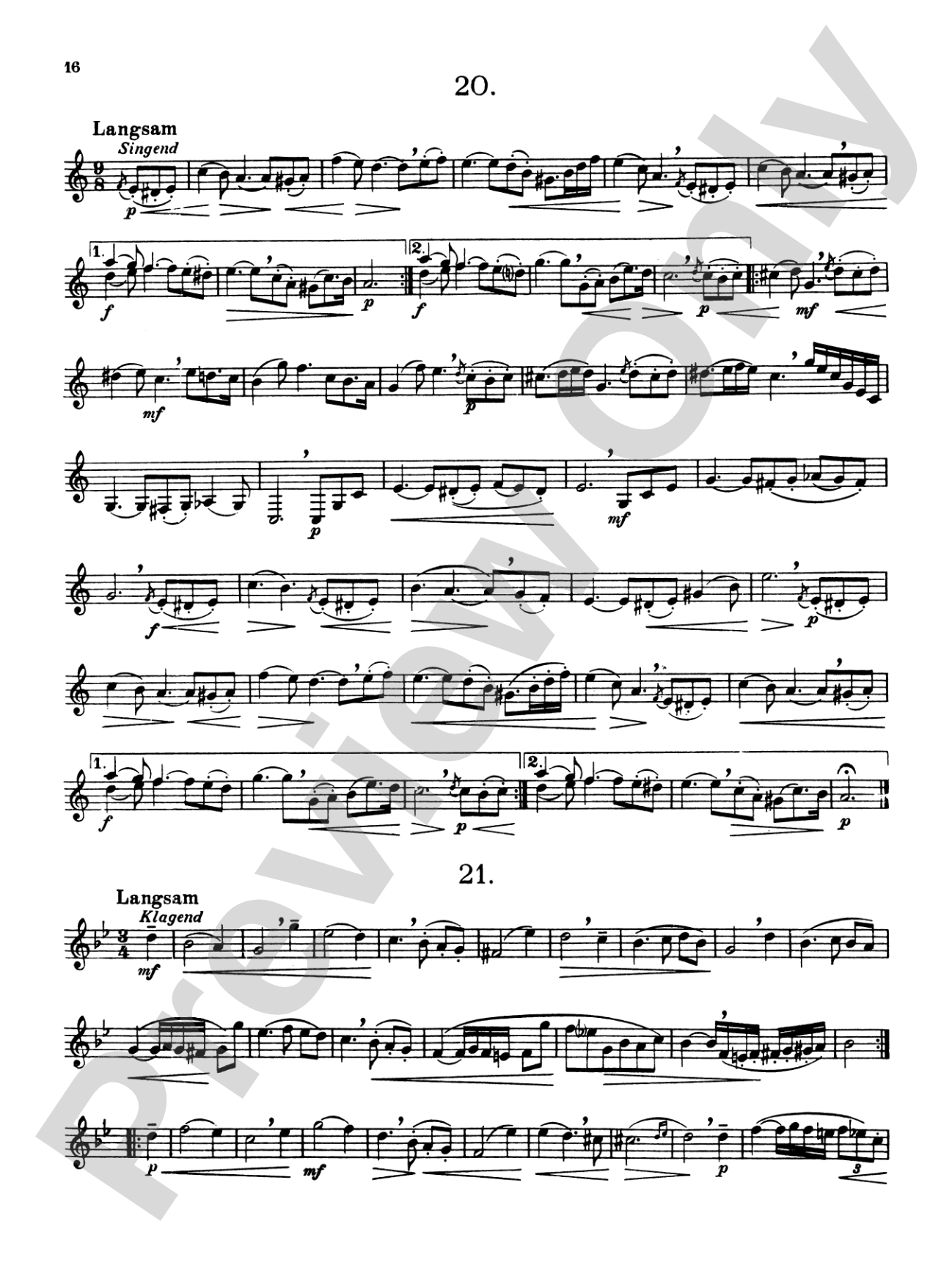 Franz: Etudes and Concert Etudes: French Horn Book