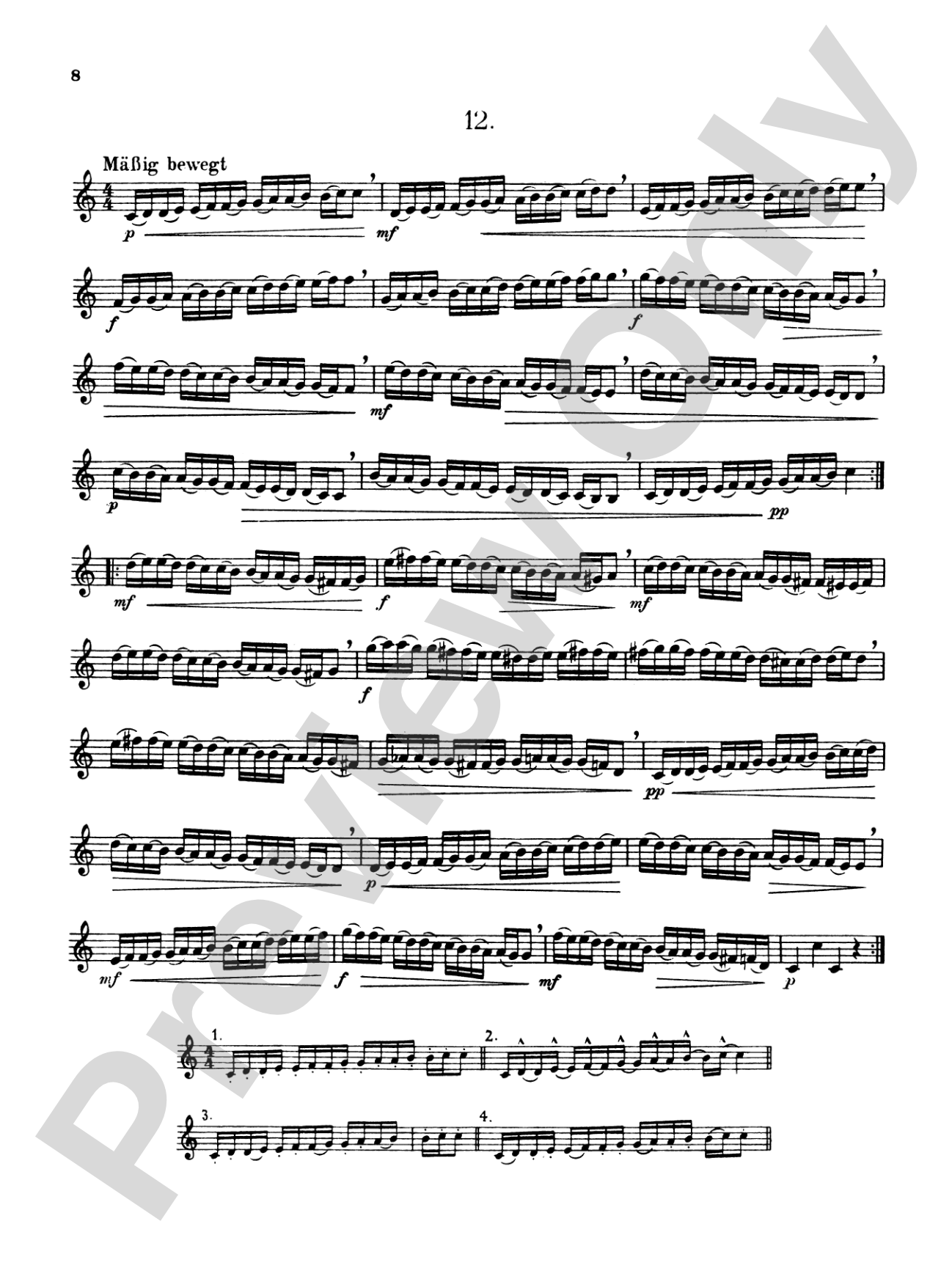 Franz: Etudes and Concert Etudes: French Horn Book