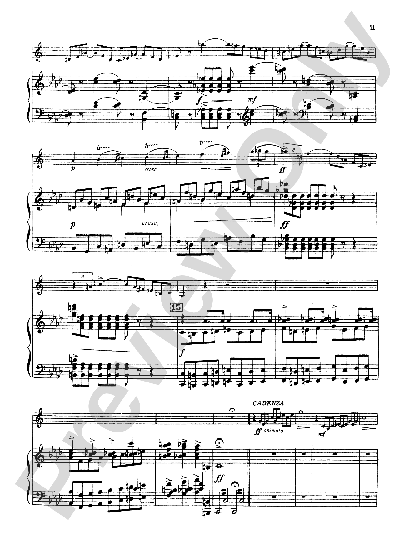 Goedicke: Concerto in F Major, Op. 40: French Horn Part(s)