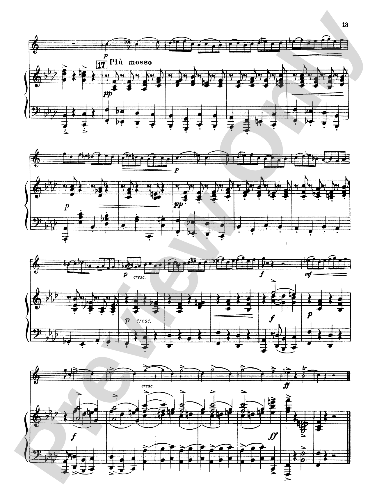 Goedicke: Concerto in F Major, Op. 40: French Horn Part(s)