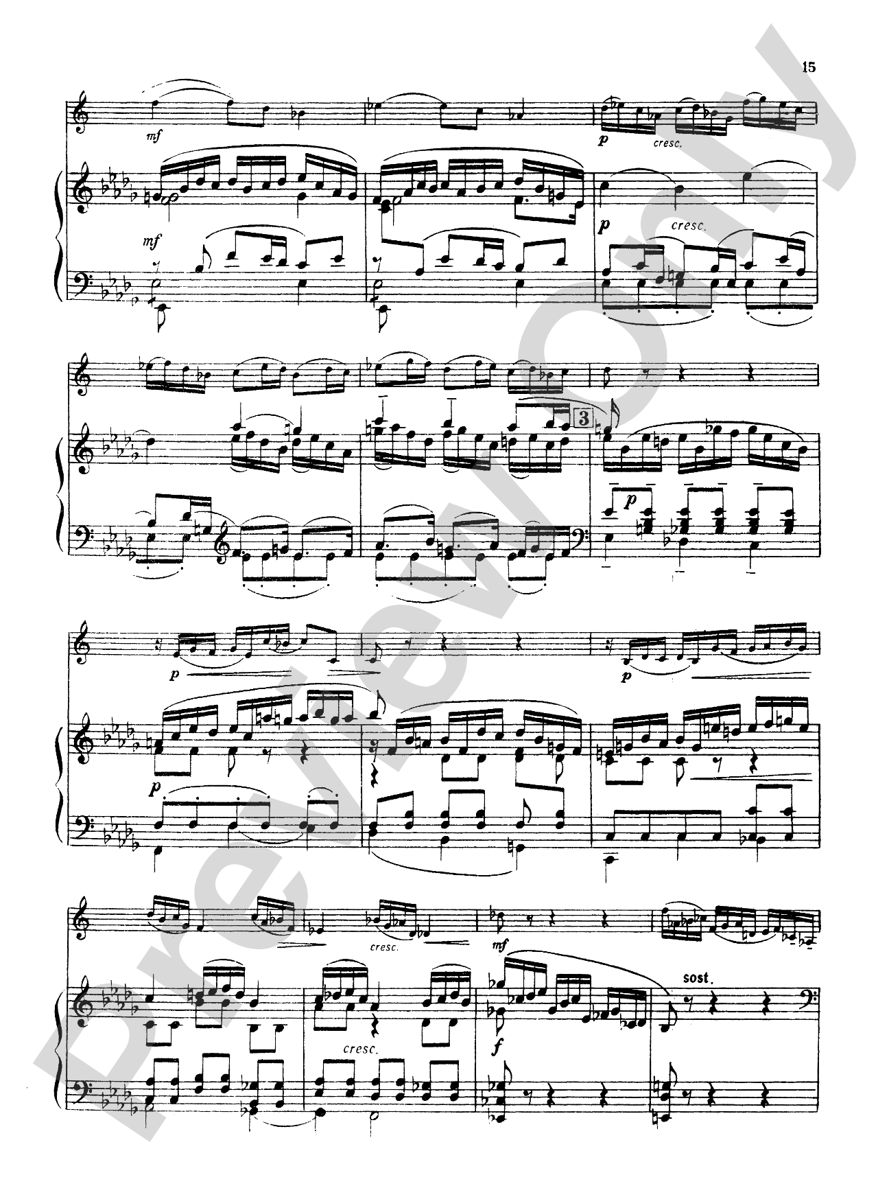 Goedicke: Concerto in F Major, Op. 40: French Horn Part(s)