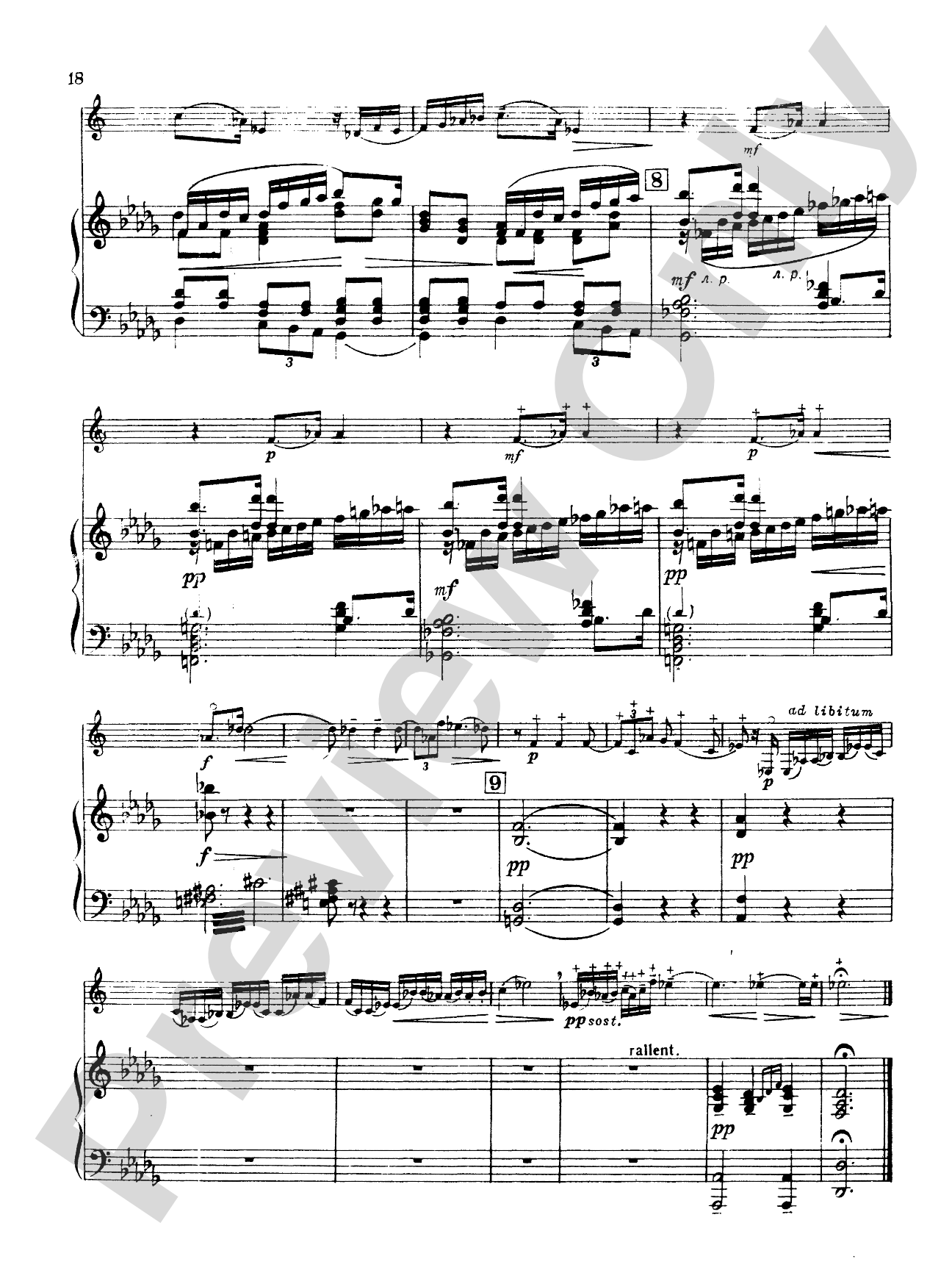 Goedicke: Concerto in F Major, Op. 40: French Horn Part(s)