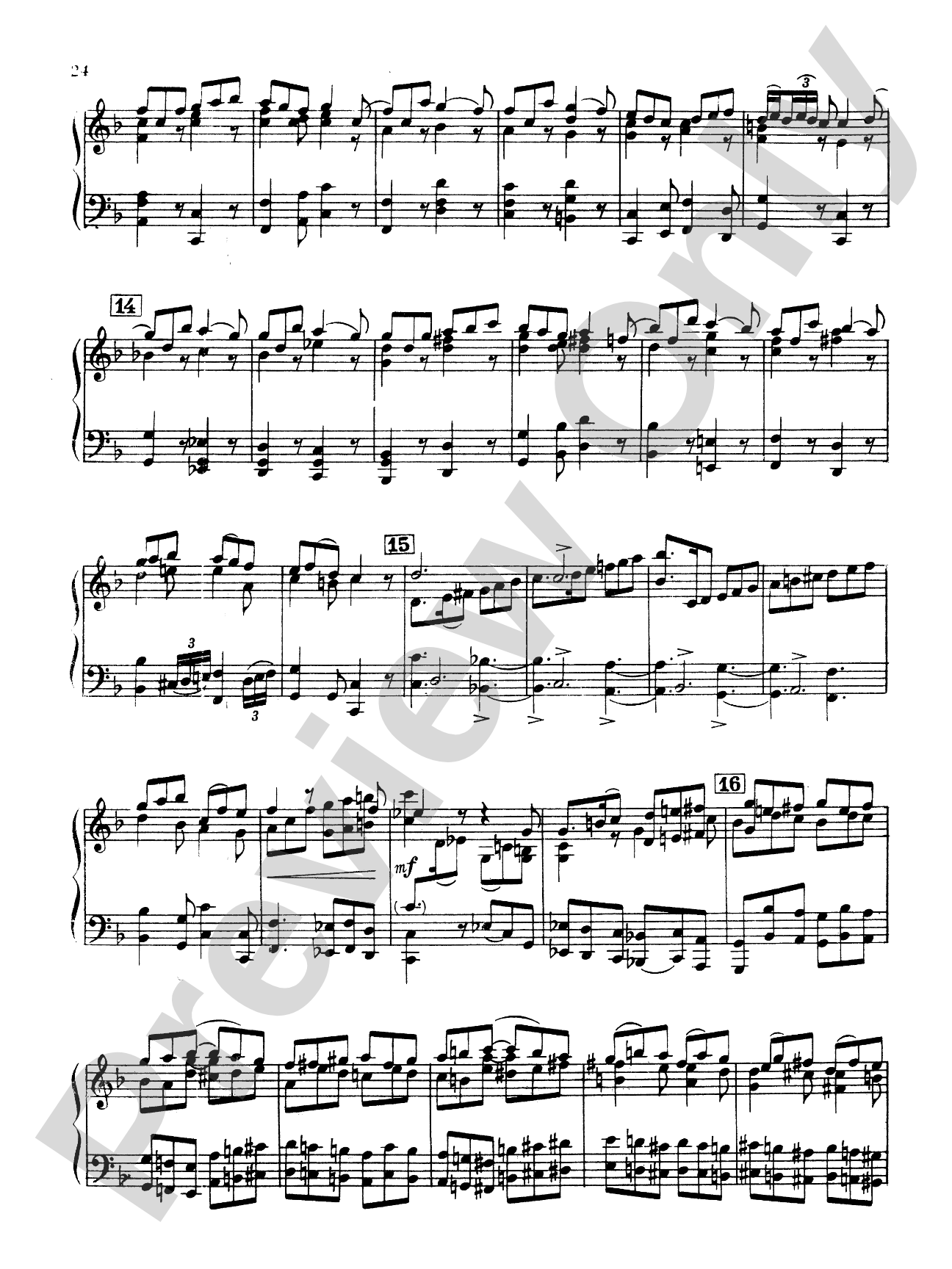 Goedicke: Concerto in F Major, Op. 40: French Horn Part(s)