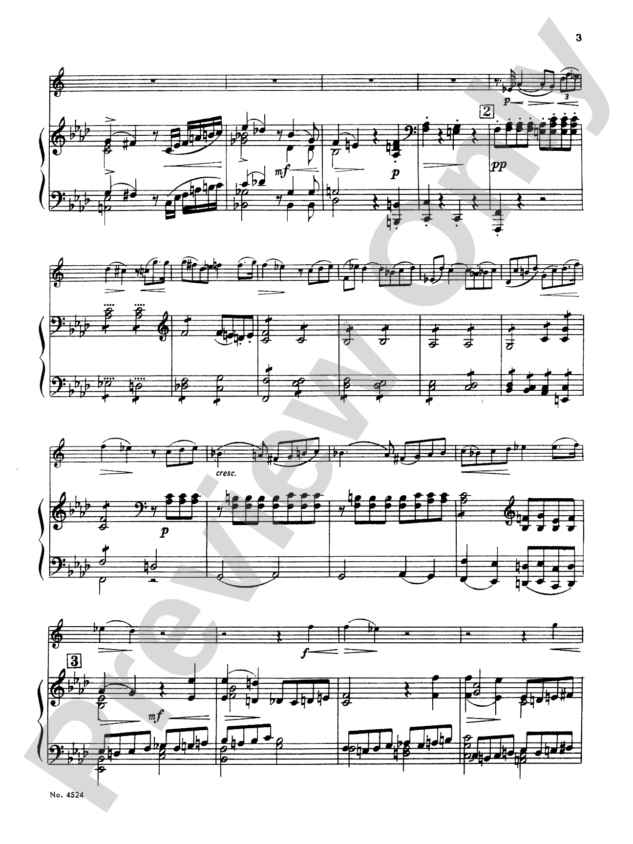Goedicke: Concerto in F Major, Op. 40: French Horn Part(s)
