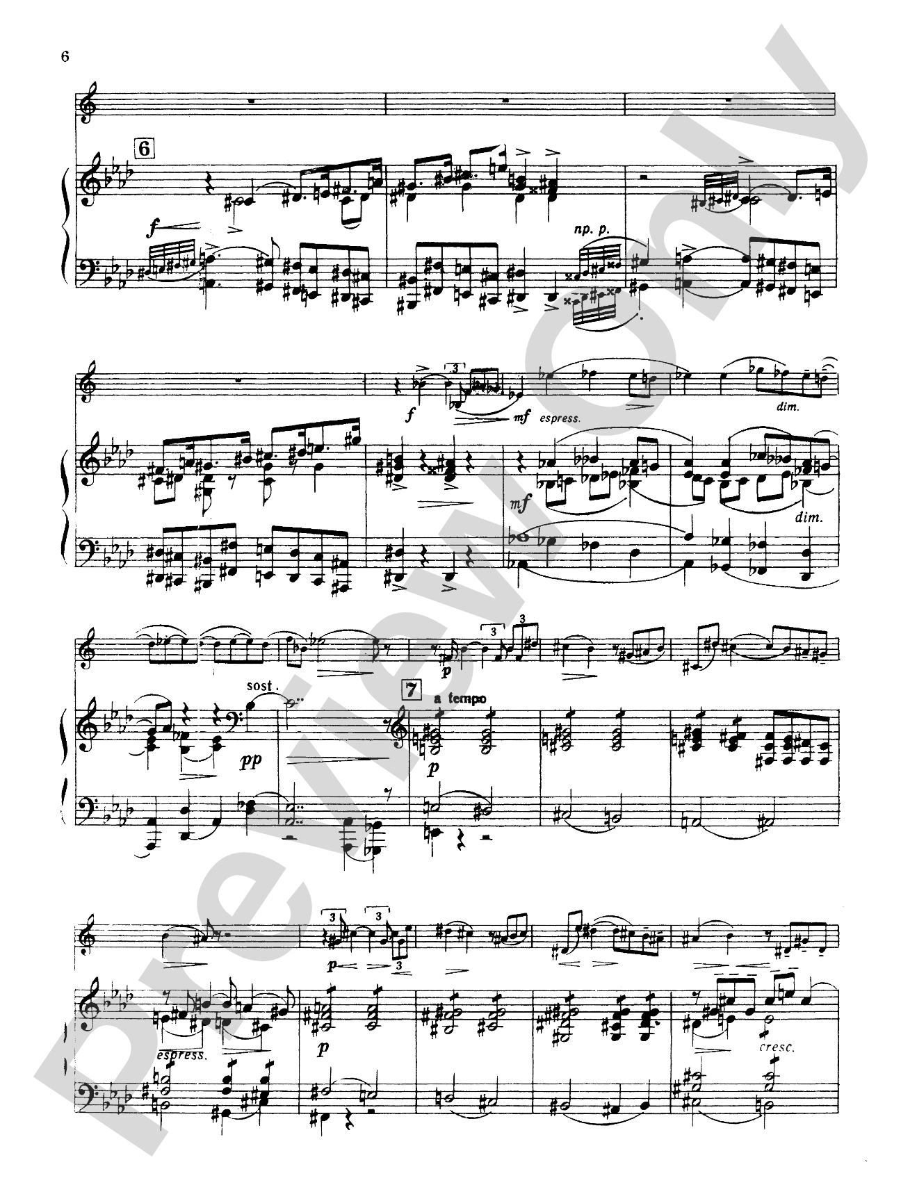 Goedicke: Concerto in F Major, Op. 40: French Horn Part(s)