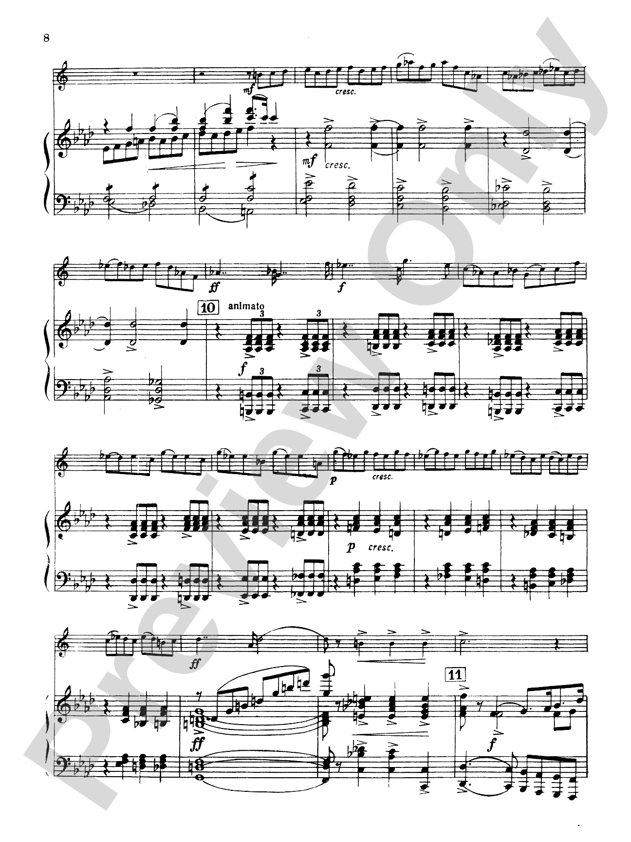Goedicke: Concerto in F Major, Op. 40: French Horn Part(s)