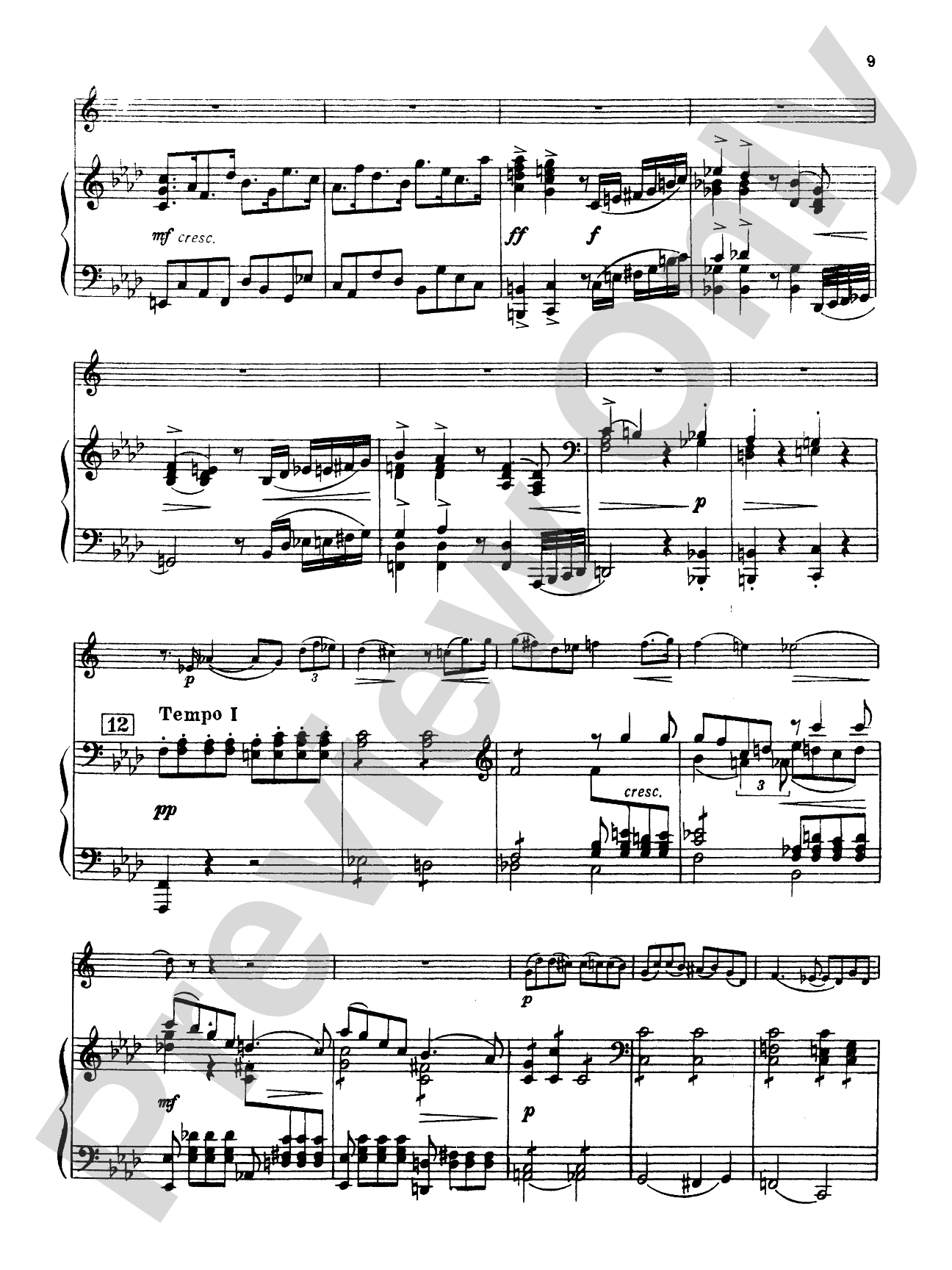 Goedicke: Concerto in F Major, Op. 40: French Horn Part(s)