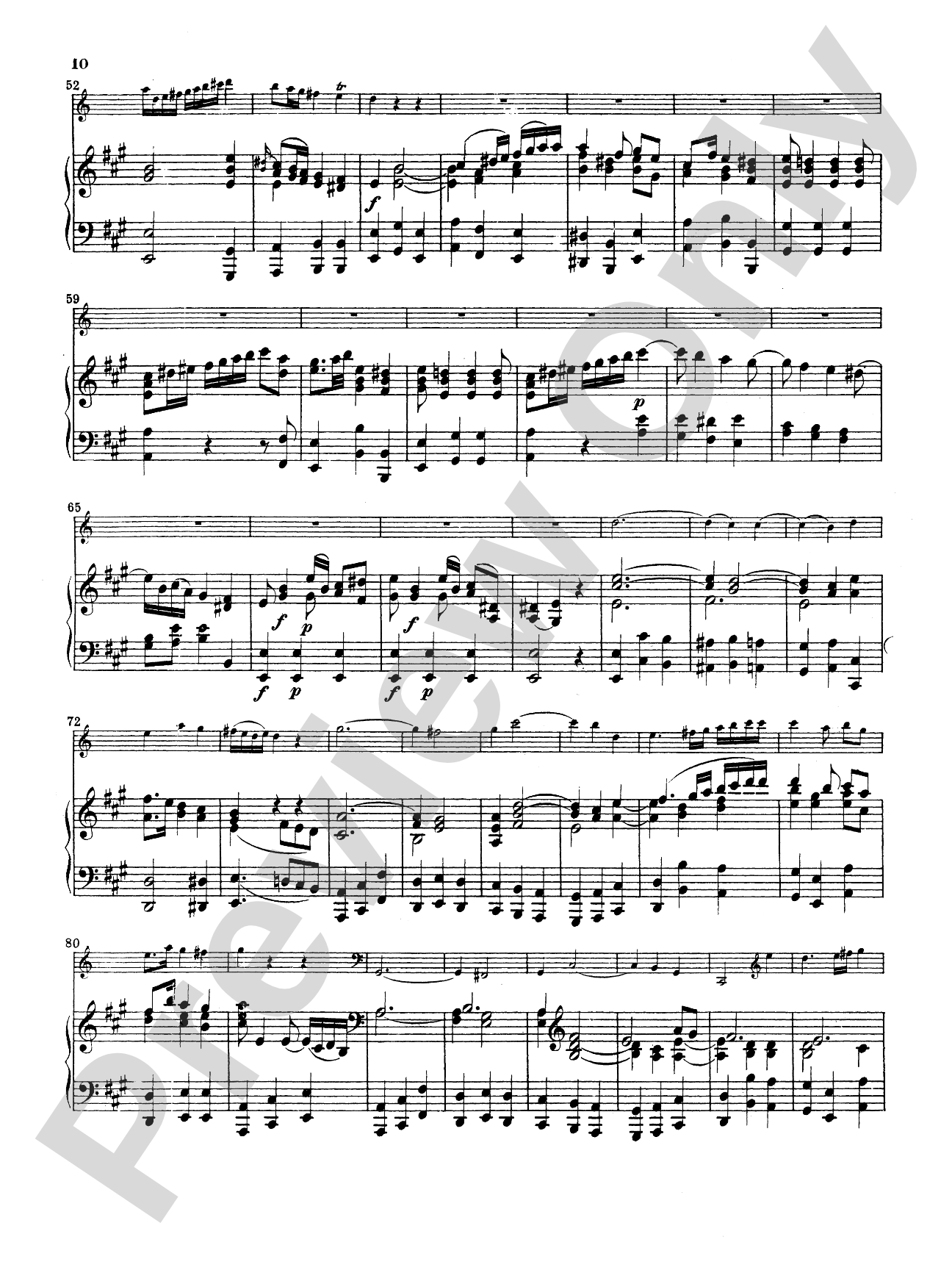 Haydn: Horn Concerto No. 1 in D Major: French Horn Part(s)