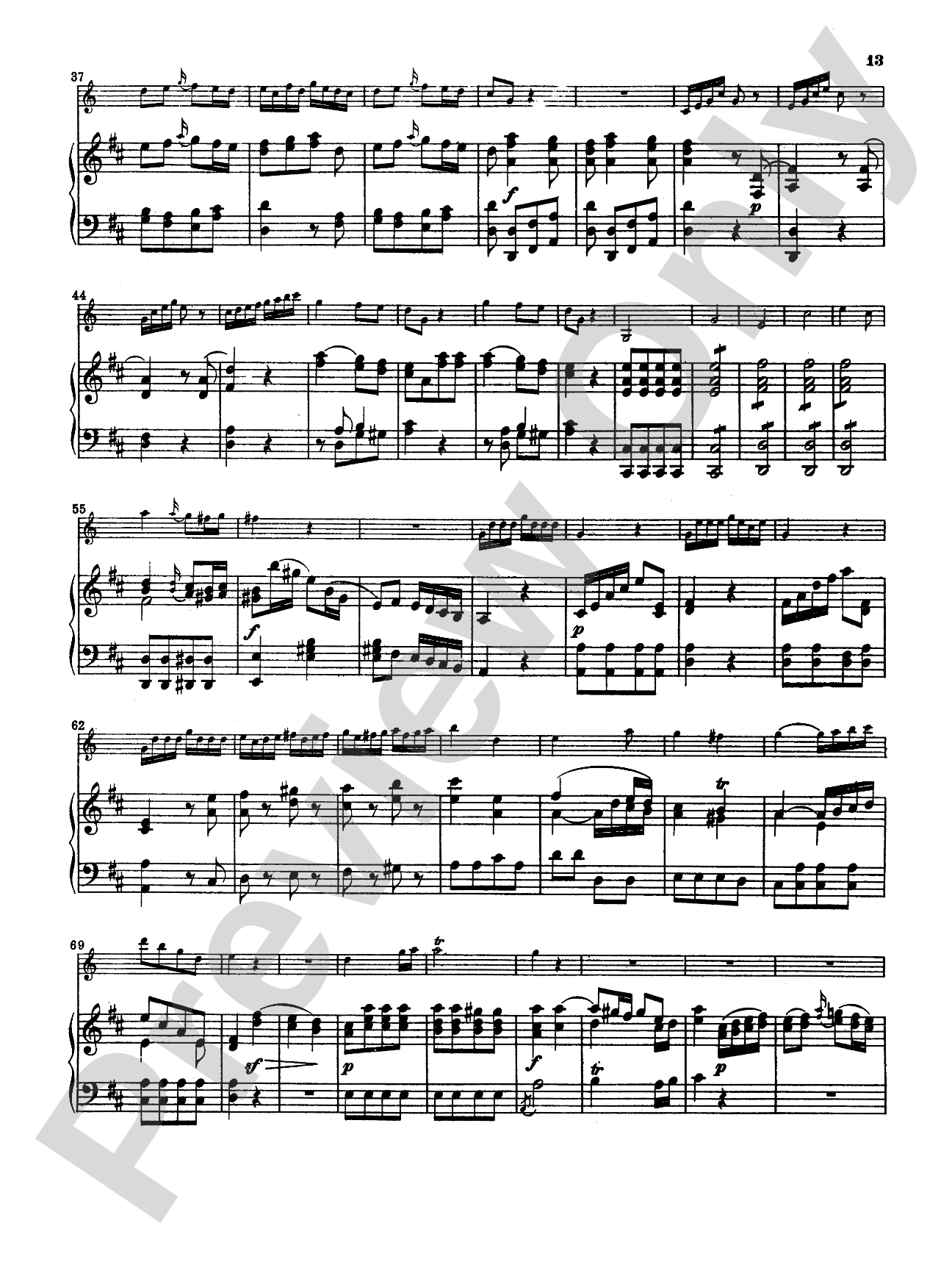Haydn: Horn Concerto No. 1 in D Major: French Horn Part(s)