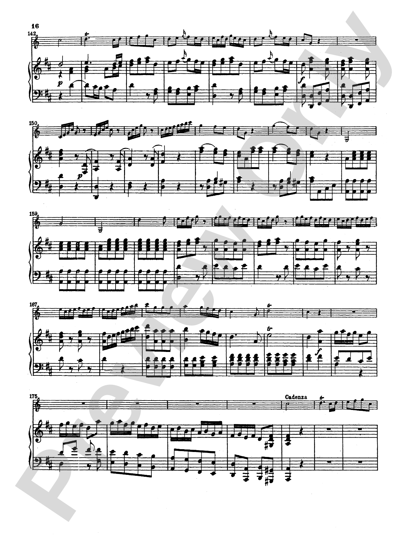 Haydn: Horn Concerto No. 1 in D Major: French Horn Part(s)