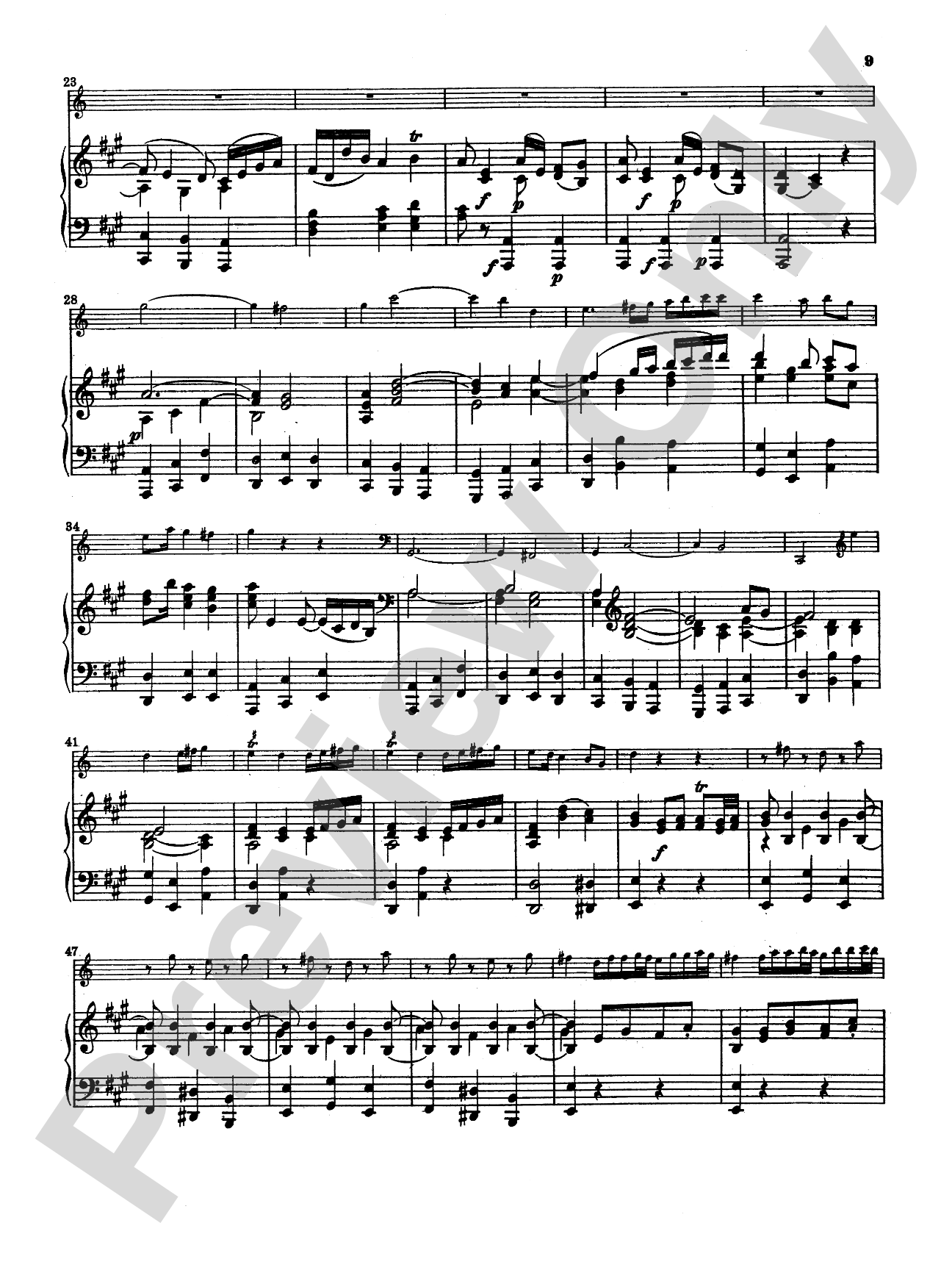 Haydn: Horn Concerto No. 1 in D Major: French Horn Part(s)