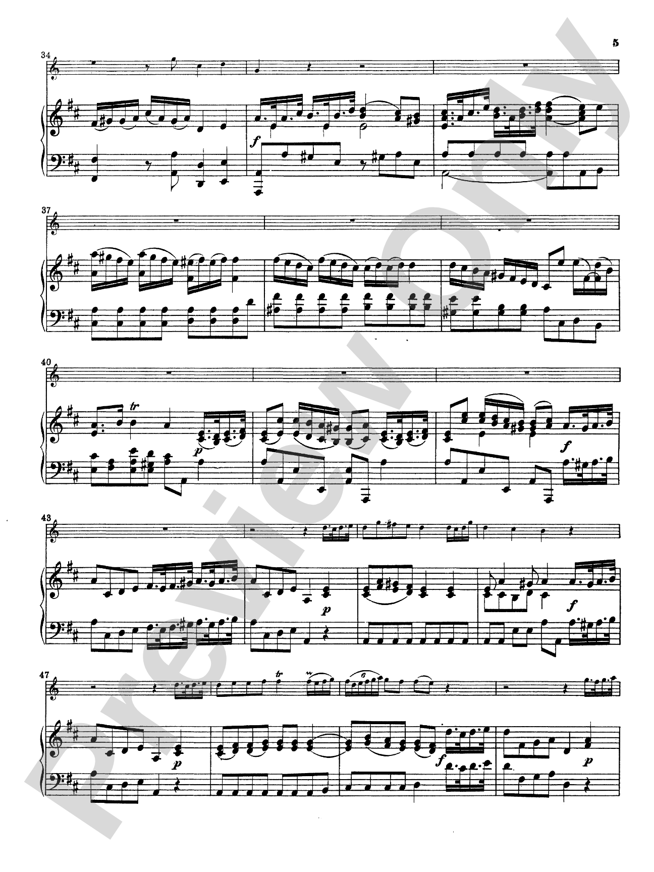 Haydn: Concerto No. 2 in D Major: French Horn Part(s)