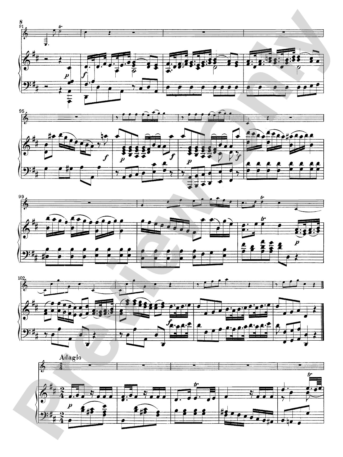 Haydn: Concerto No. 2 in D Major: French Horn Part(s)