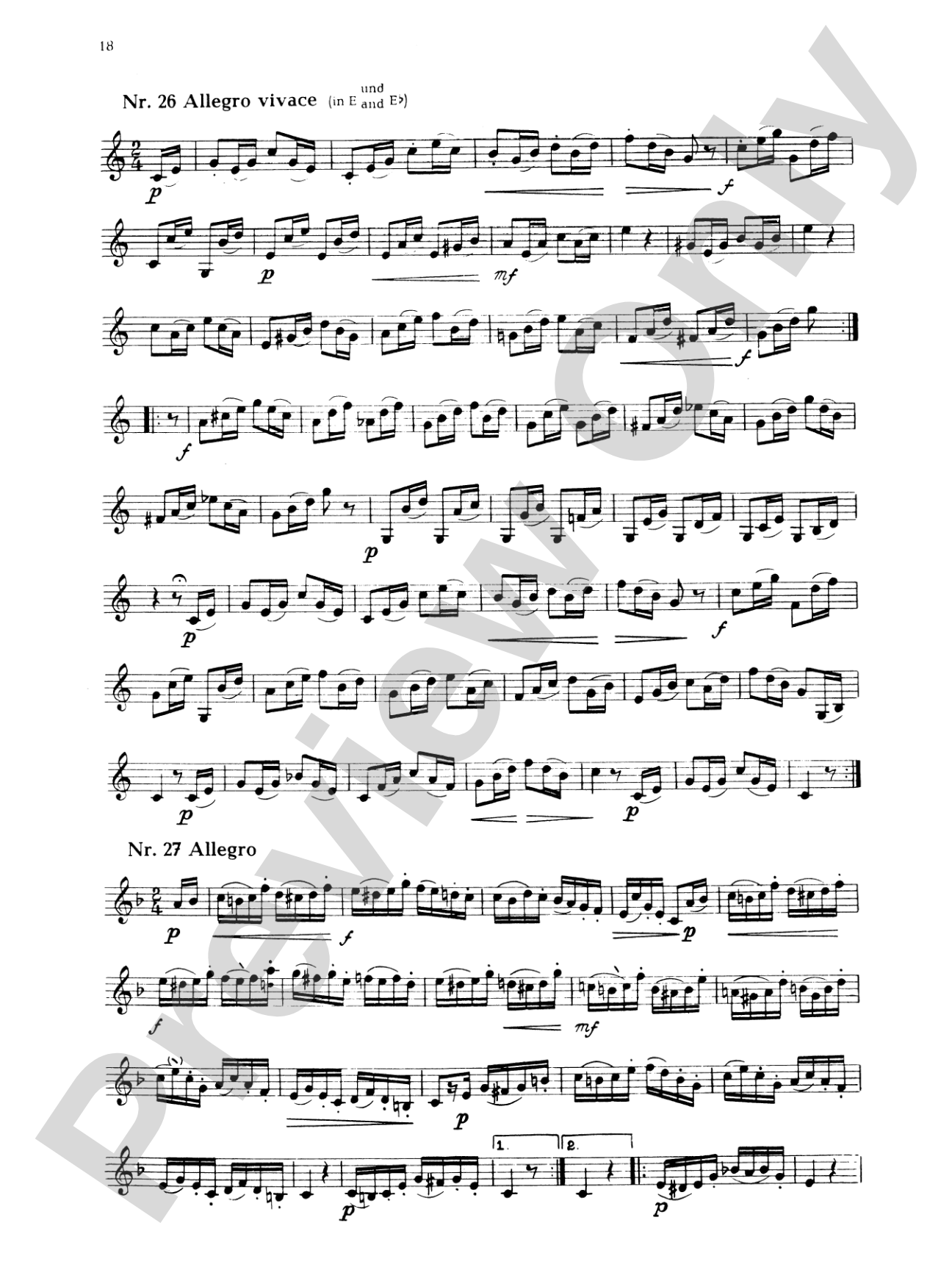 Kopprasch: Sixty Selected Studies: French Horn Book