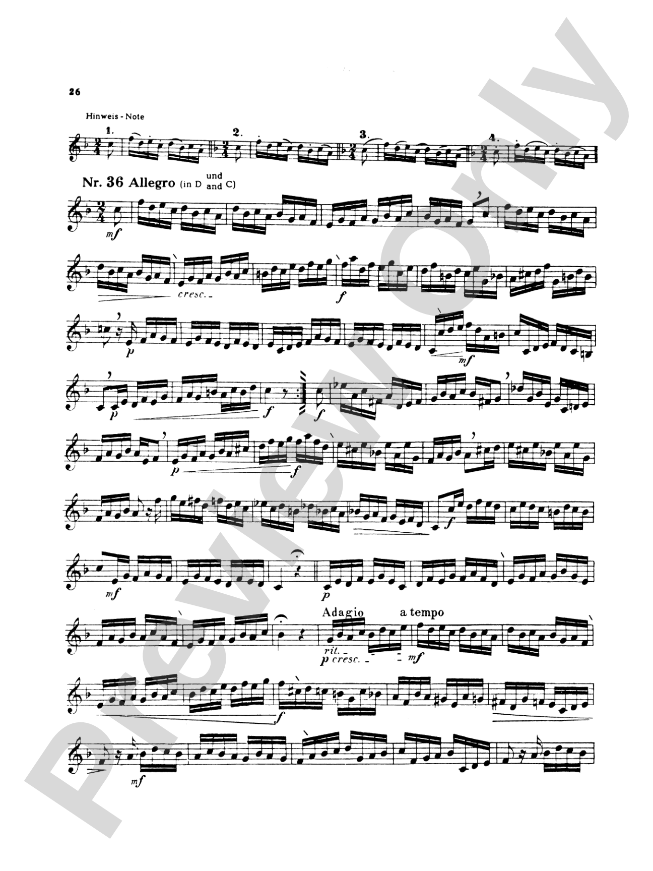 Kopprasch: Sixty Selected Studies: French Horn Book