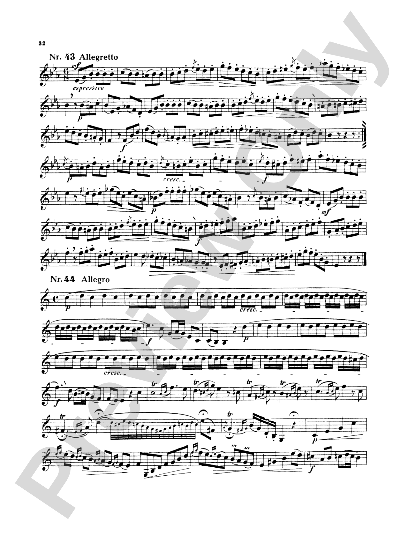 Kopprasch: Sixty Selected Studies: French Horn Book