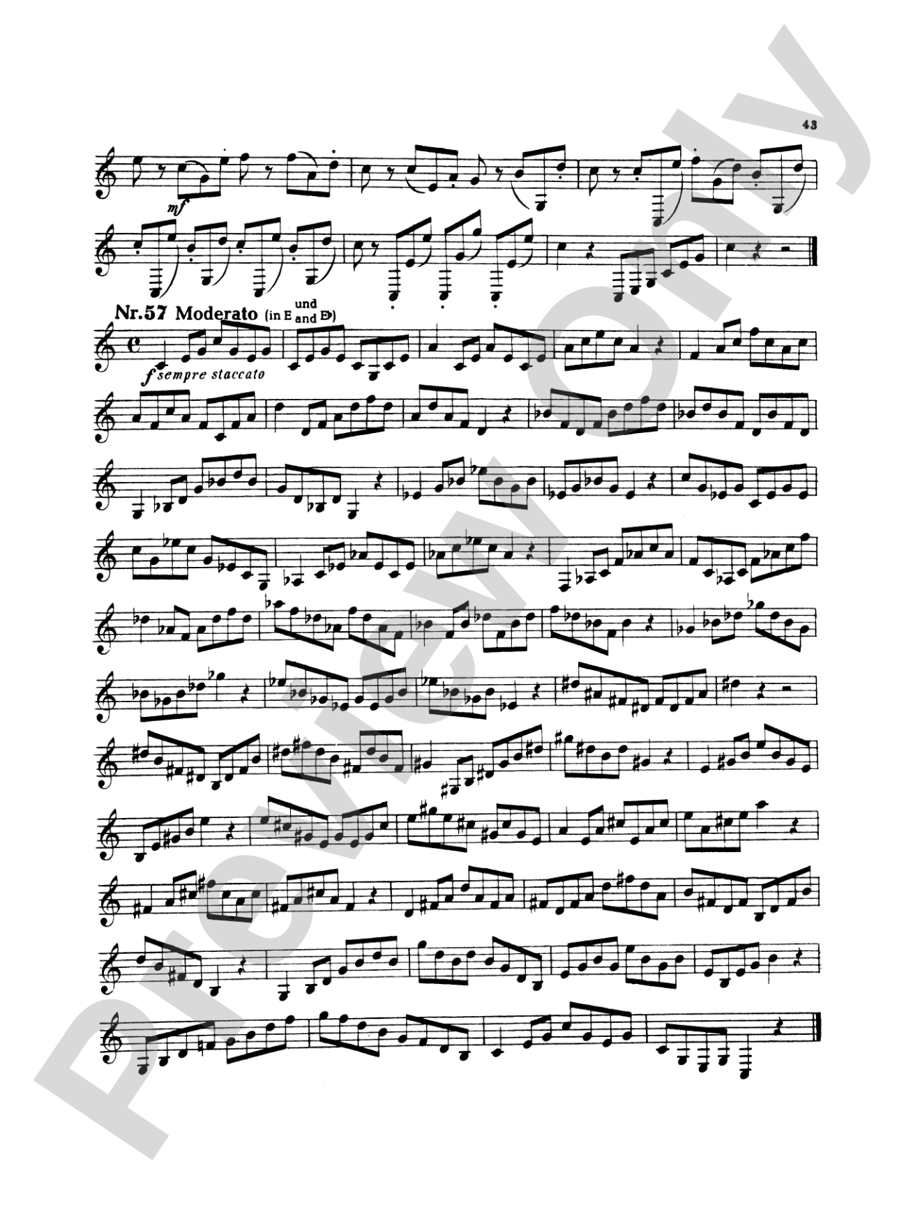 Kopprasch: Sixty Selected Studies: French Horn Book