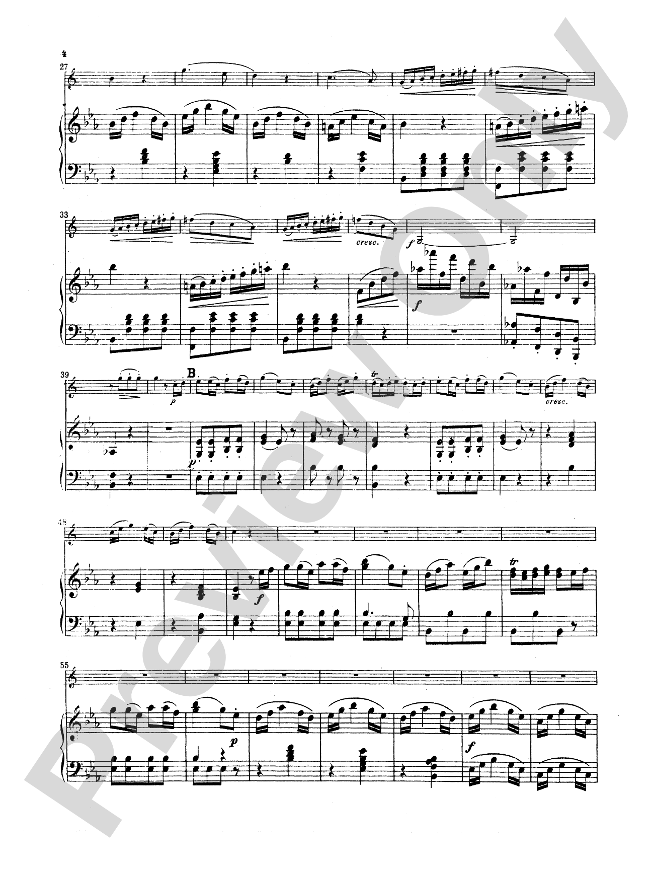 Mozart: Concert-Rondo in E flat Major, K. 371: French Horn Part(s)
