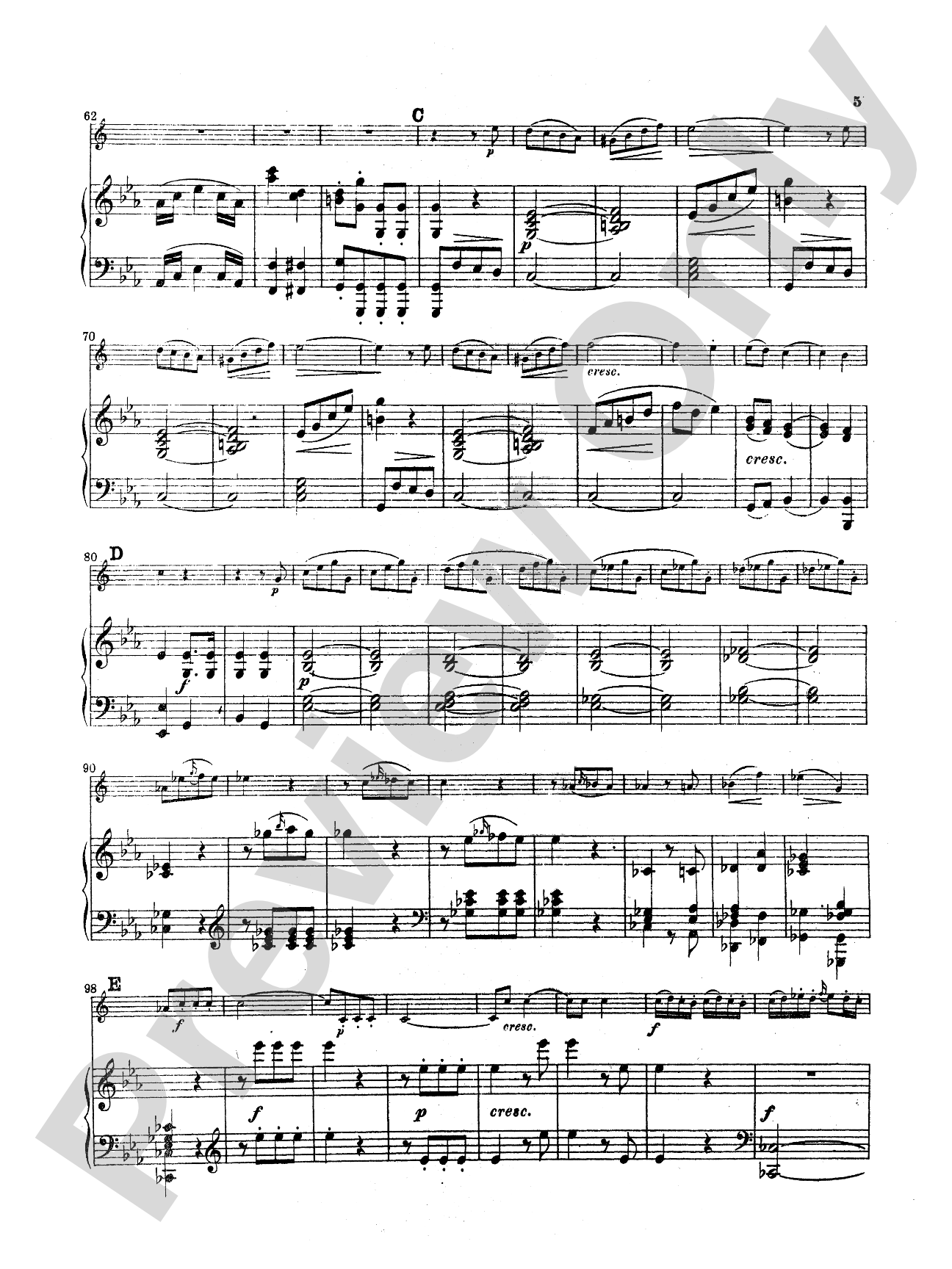 Mozart: Concert-Rondo in E flat Major, K. 371: French Horn Part(s)