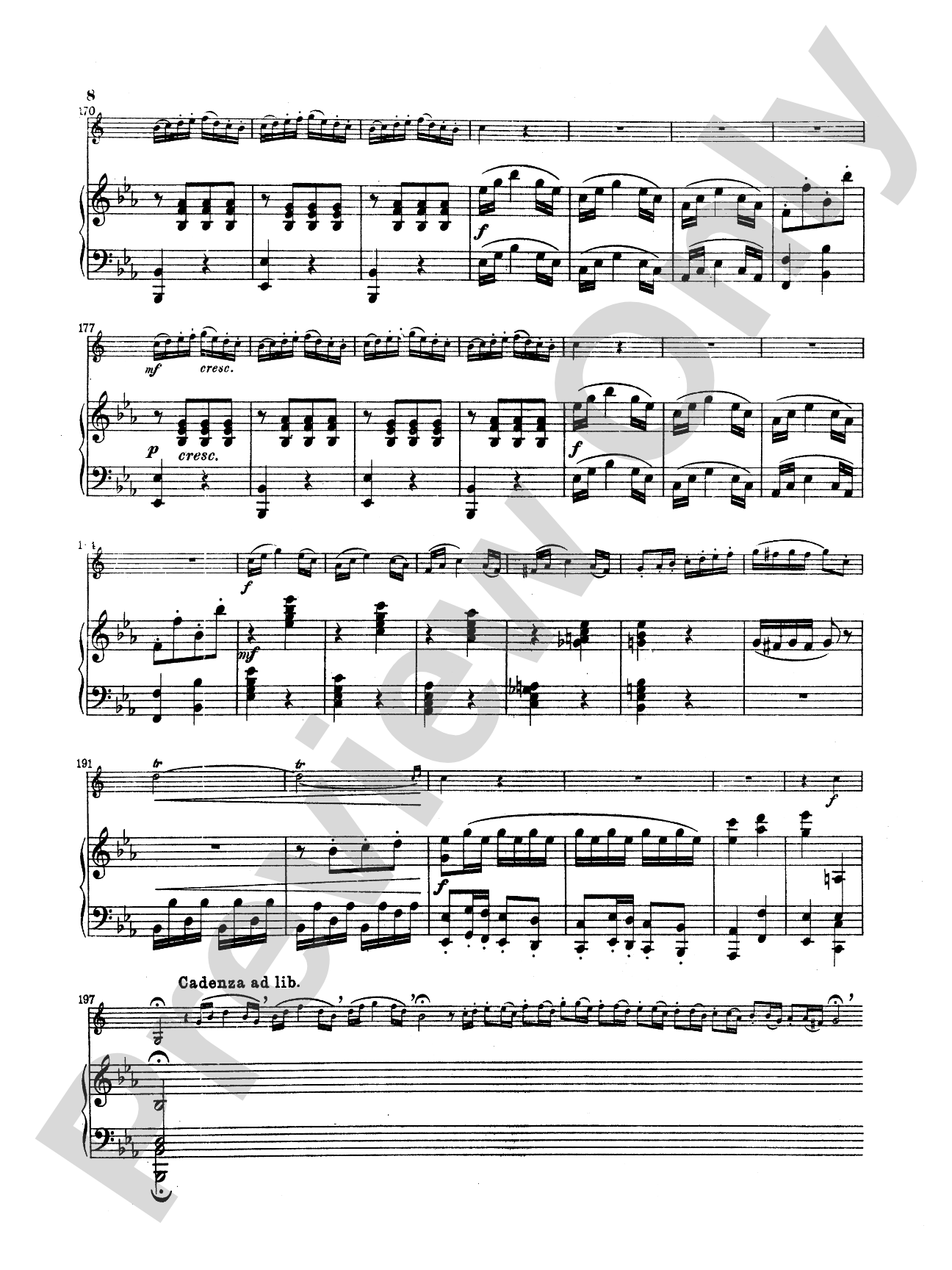 Mozart: Concert-Rondo in E flat Major, K. 371: French Horn Part(s)