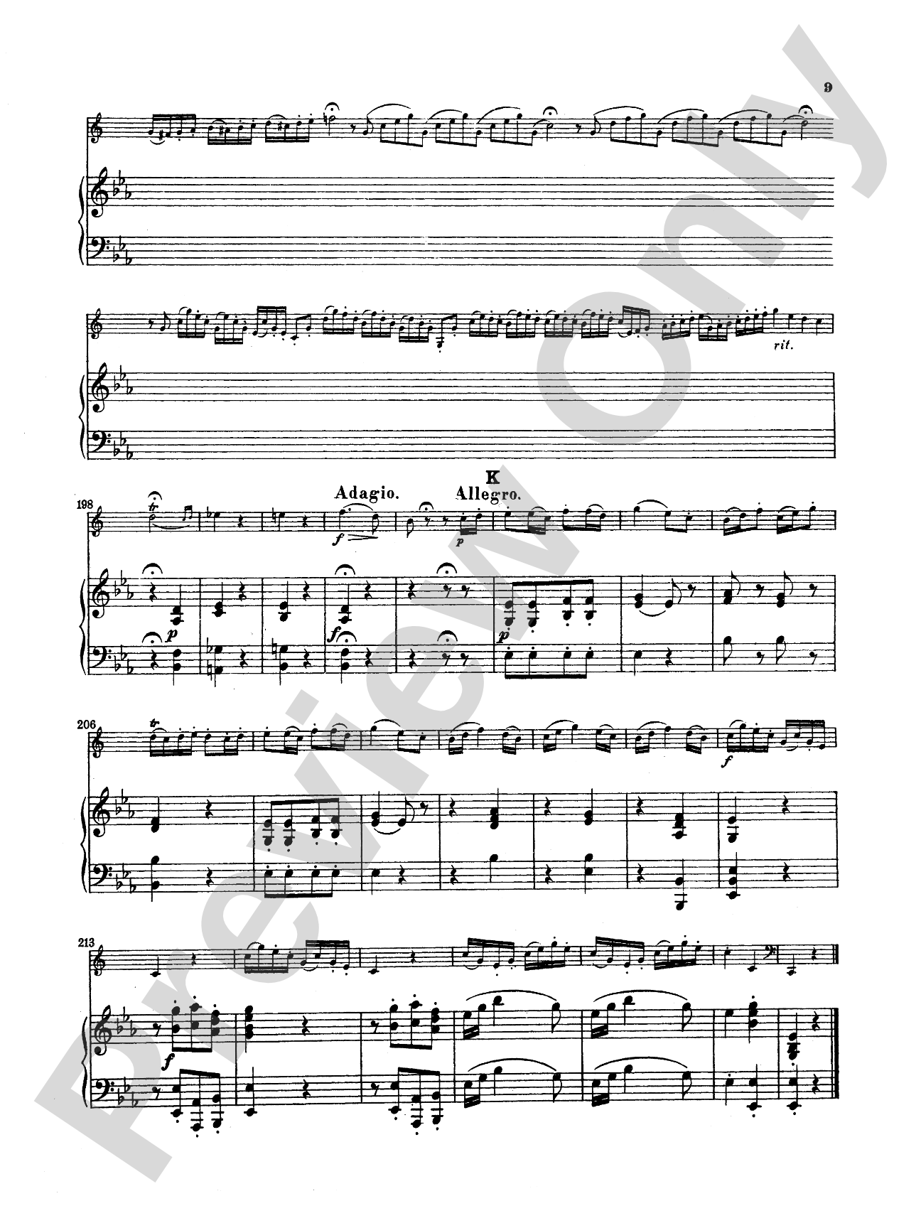 Mozart: Concert-Rondo in E flat Major, K. 371: French Horn Part(s)