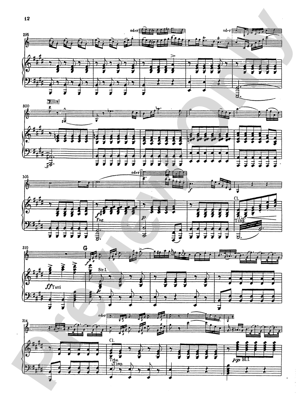 Weber: Concertino in E Minor, Op. 45: French Horn Part(s)