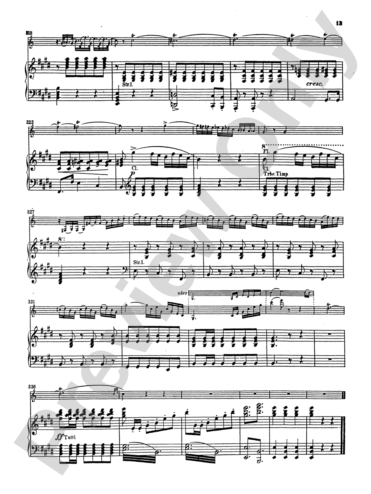 Weber: Concertino in E Minor, Op. 45: French Horn Part(s)