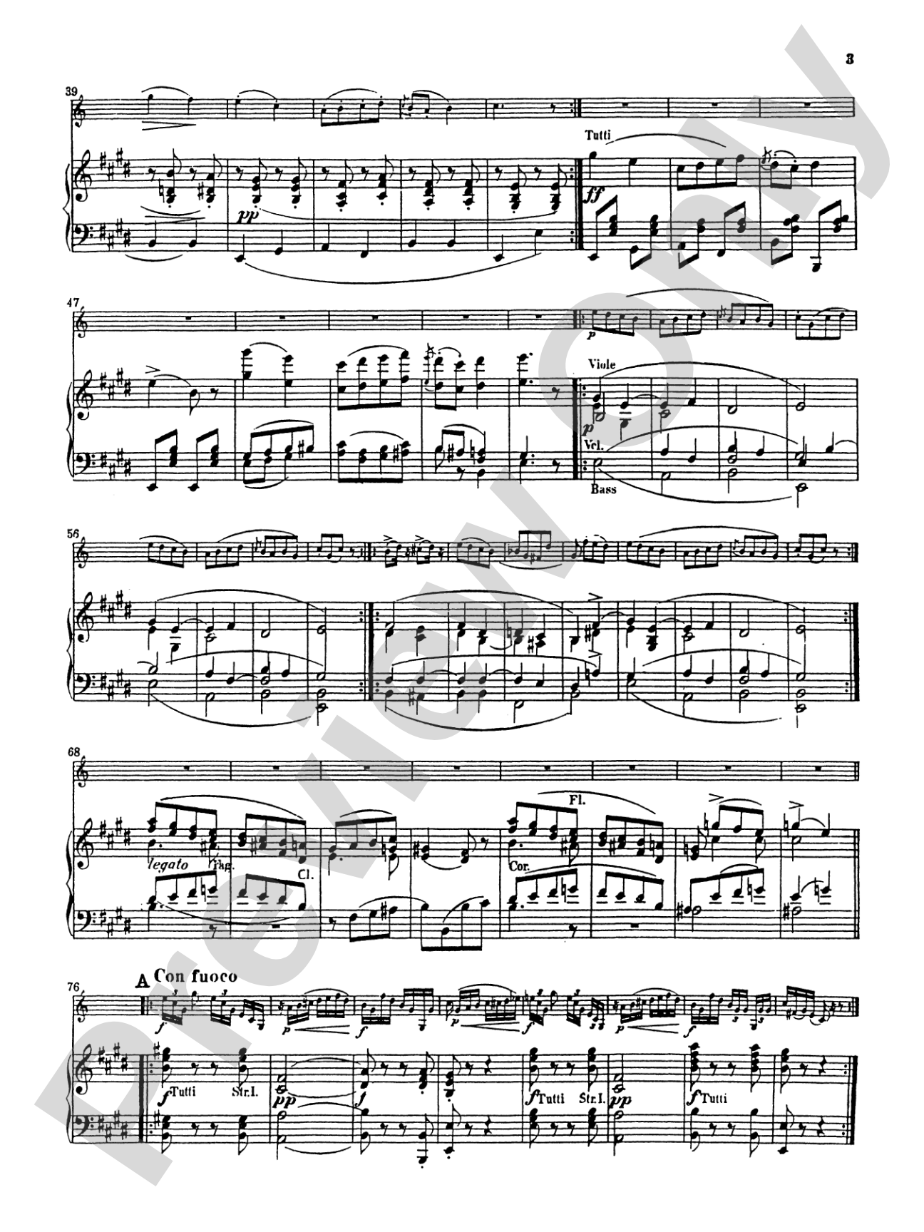 Weber: Concertino in E Minor, Op. 45: French Horn Part(s)