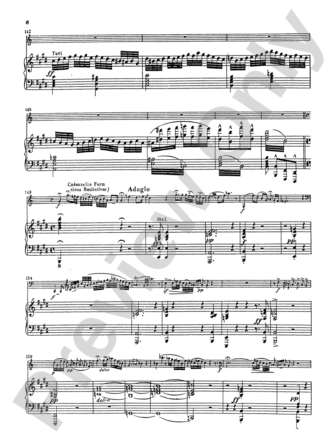 Weber: Concertino in E Minor, Op. 45: French Horn Part(s)
