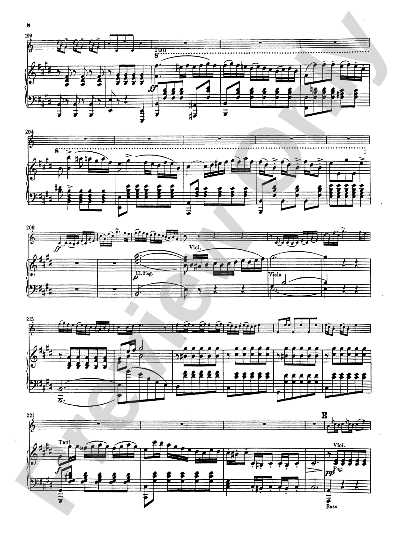 Weber: Concertino in E Minor, Op. 45: French Horn Part(s)