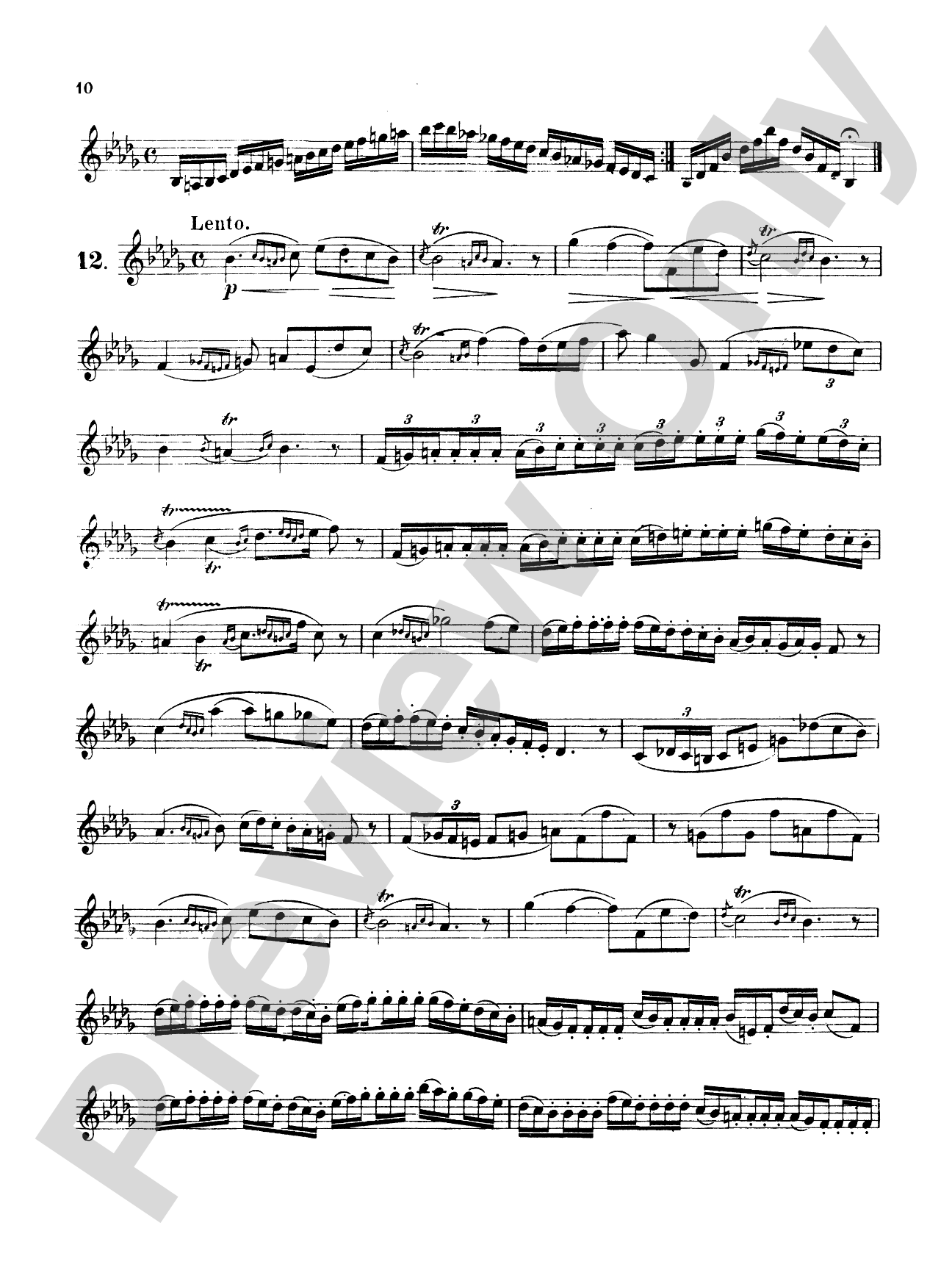 Boehme: Twenty-four Melodic Exercises (in all Major and Minor Keys), Op. 20: Trumpet Book