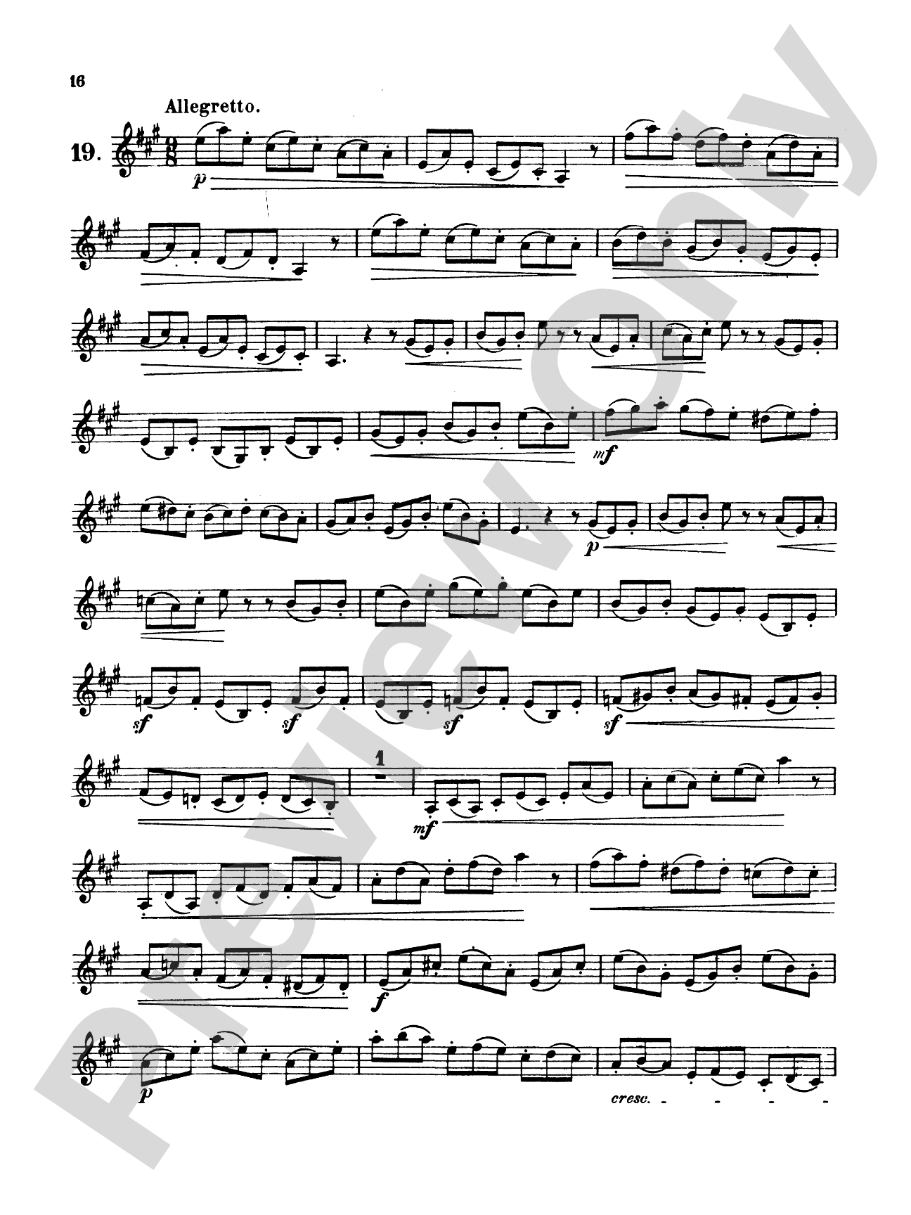 Boehme: Twenty-four Melodic Exercises (in all Major and Minor Keys), Op. 20: Trumpet Book