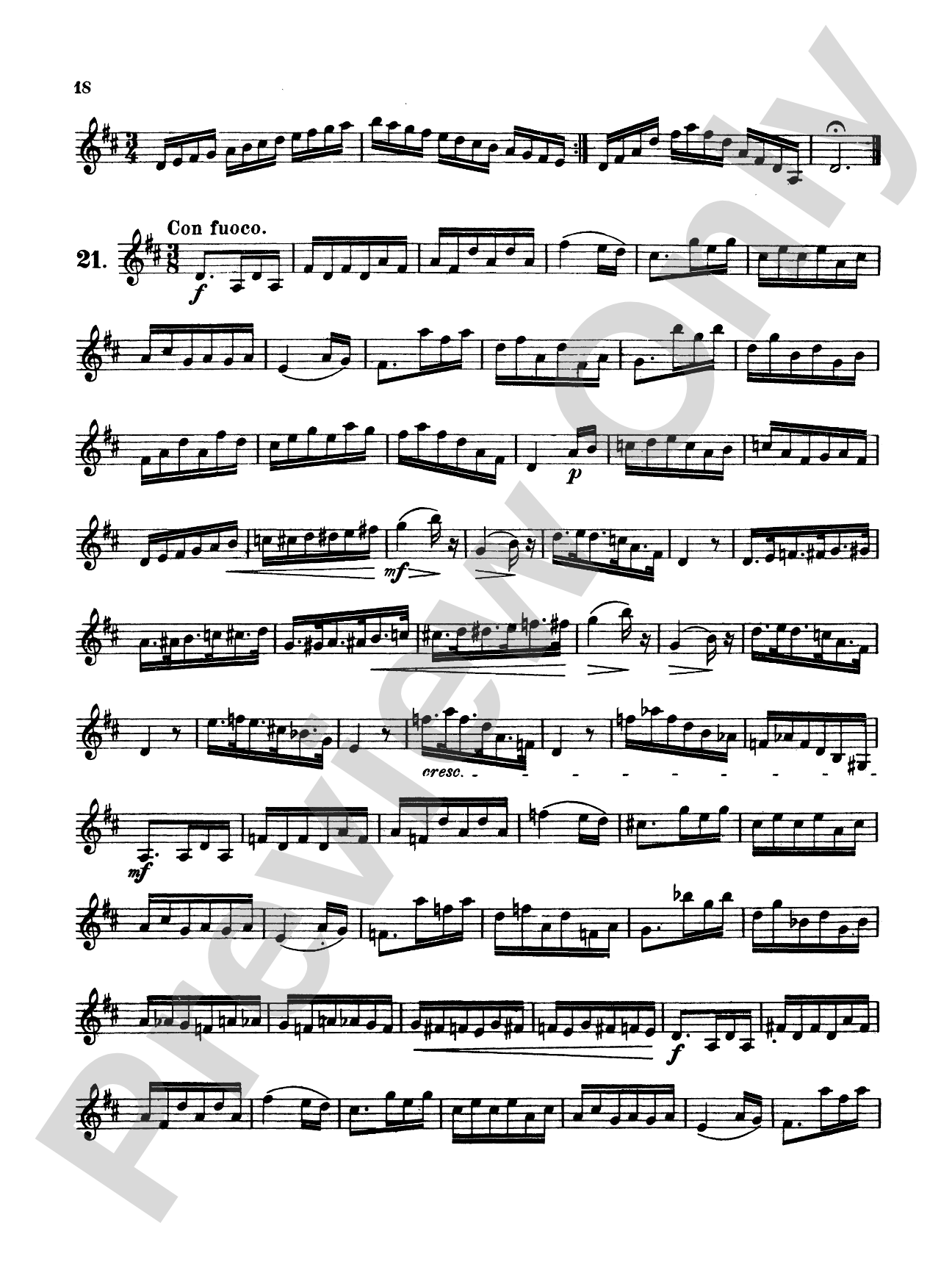 Boehme: Twenty-four Melodic Exercises (in all Major and Minor Keys), Op. 20: Trumpet Book