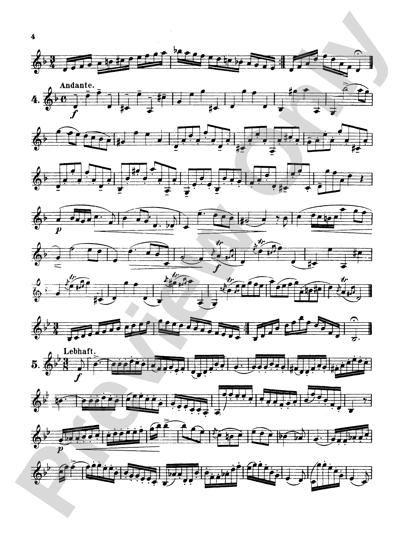 Boehme: Twenty-four Melodic Exercises (in all Major and Minor Keys), Op. 20: Trumpet Book