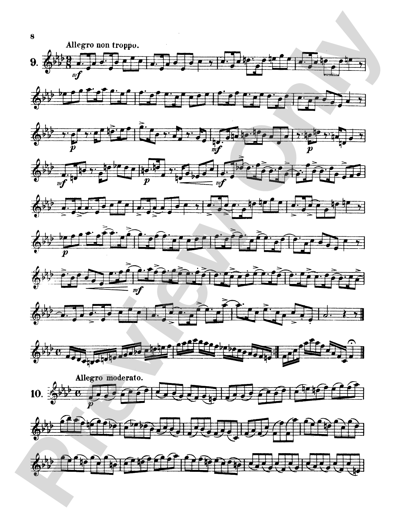 Boehme: Twenty-four Melodic Exercises (in all Major and Minor Keys), Op. 20: Trumpet Book