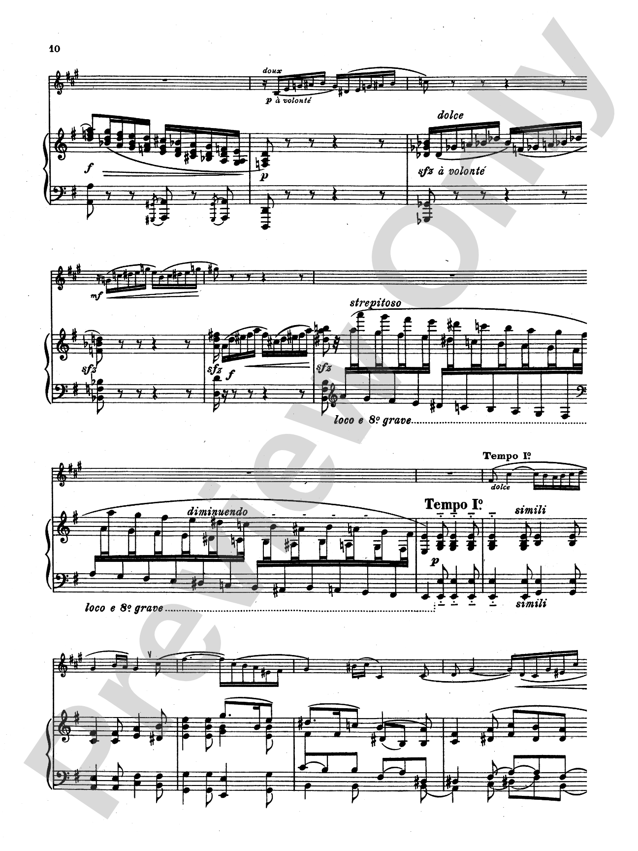 Charlier: Second Solo de Concours: Trumpet Part(s)