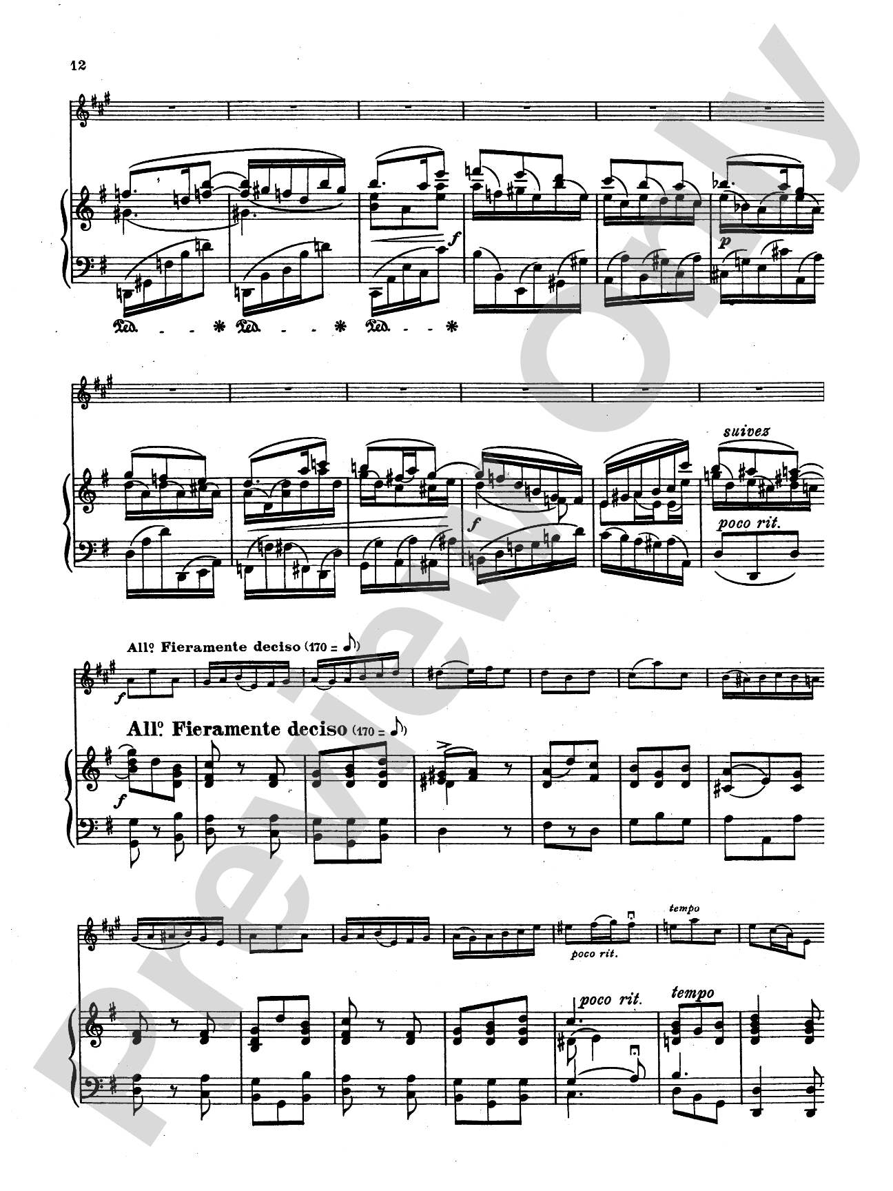 Charlier: Second Solo de Concours: Trumpet Part(s)