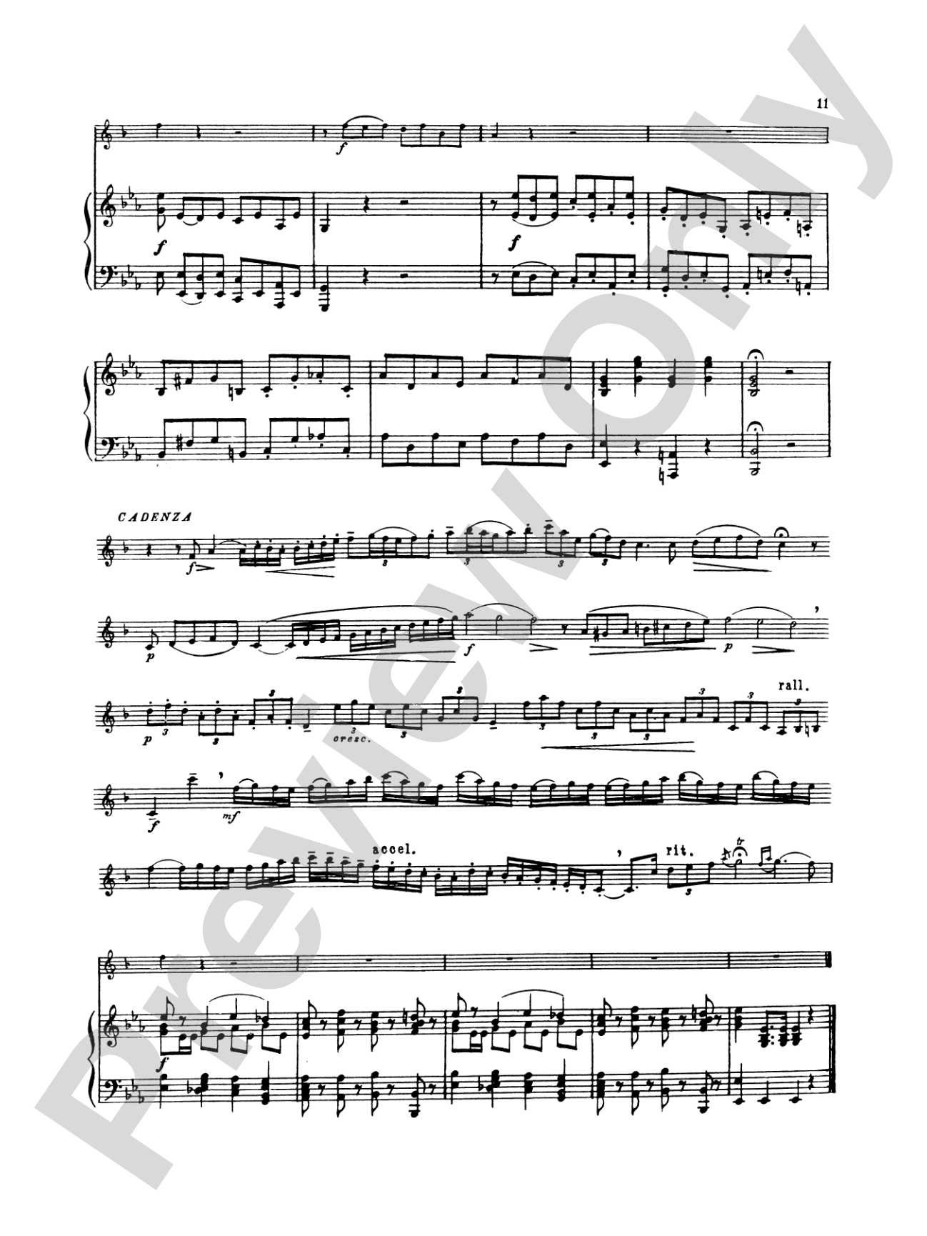 Haydn: Trumpet Concerto: Trumpet Part(s)