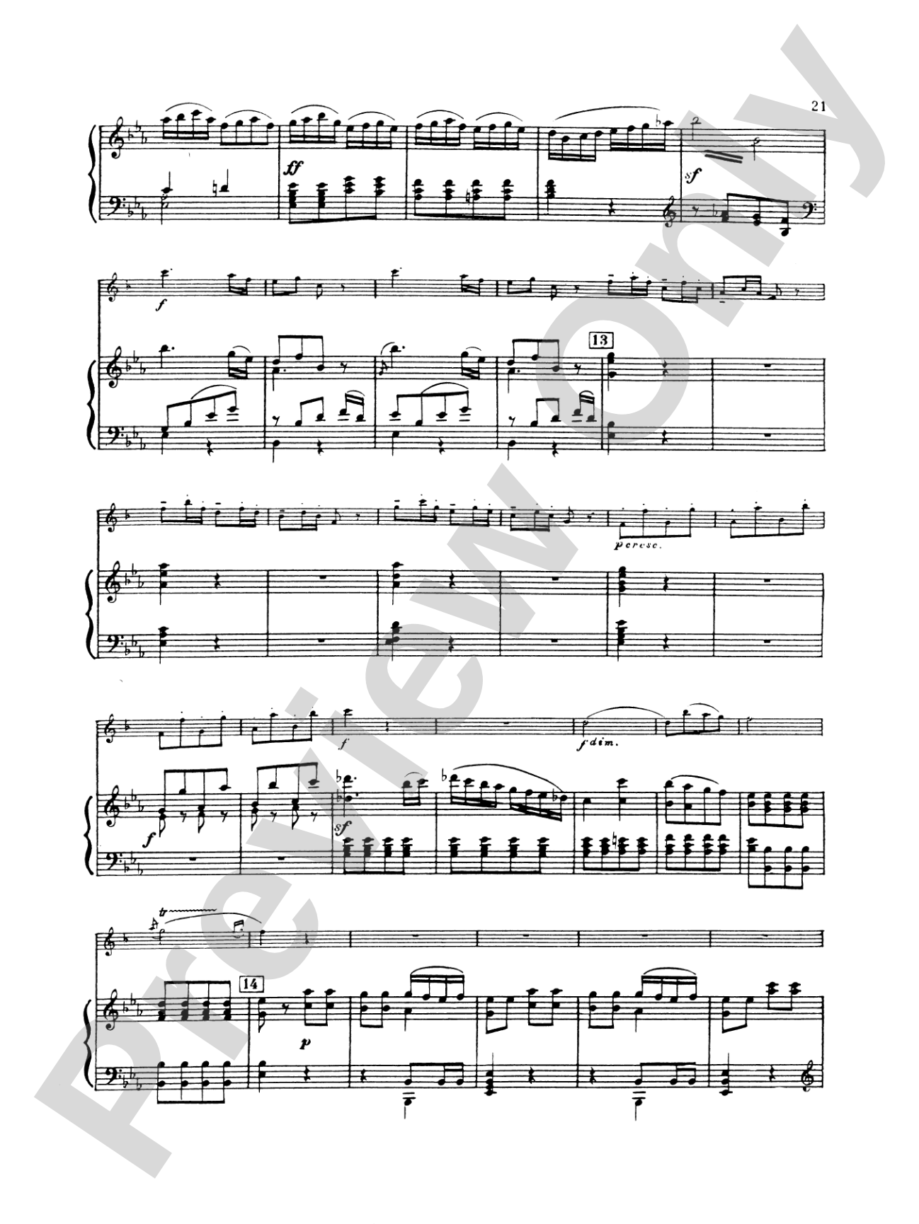 Haydn: Trumpet Concerto: Trumpet Part(s)