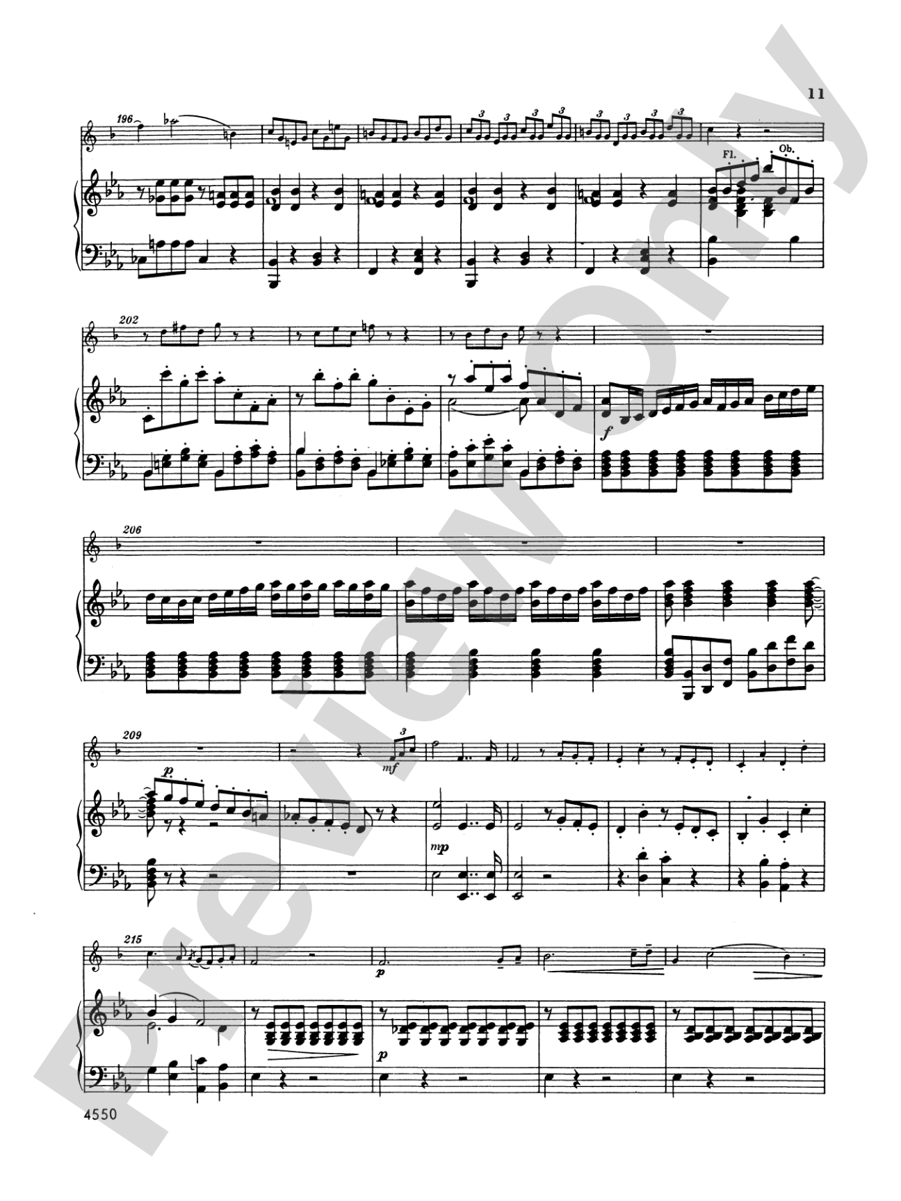 Hummel: Concerto in E flat Major: Trumpet Part(s)