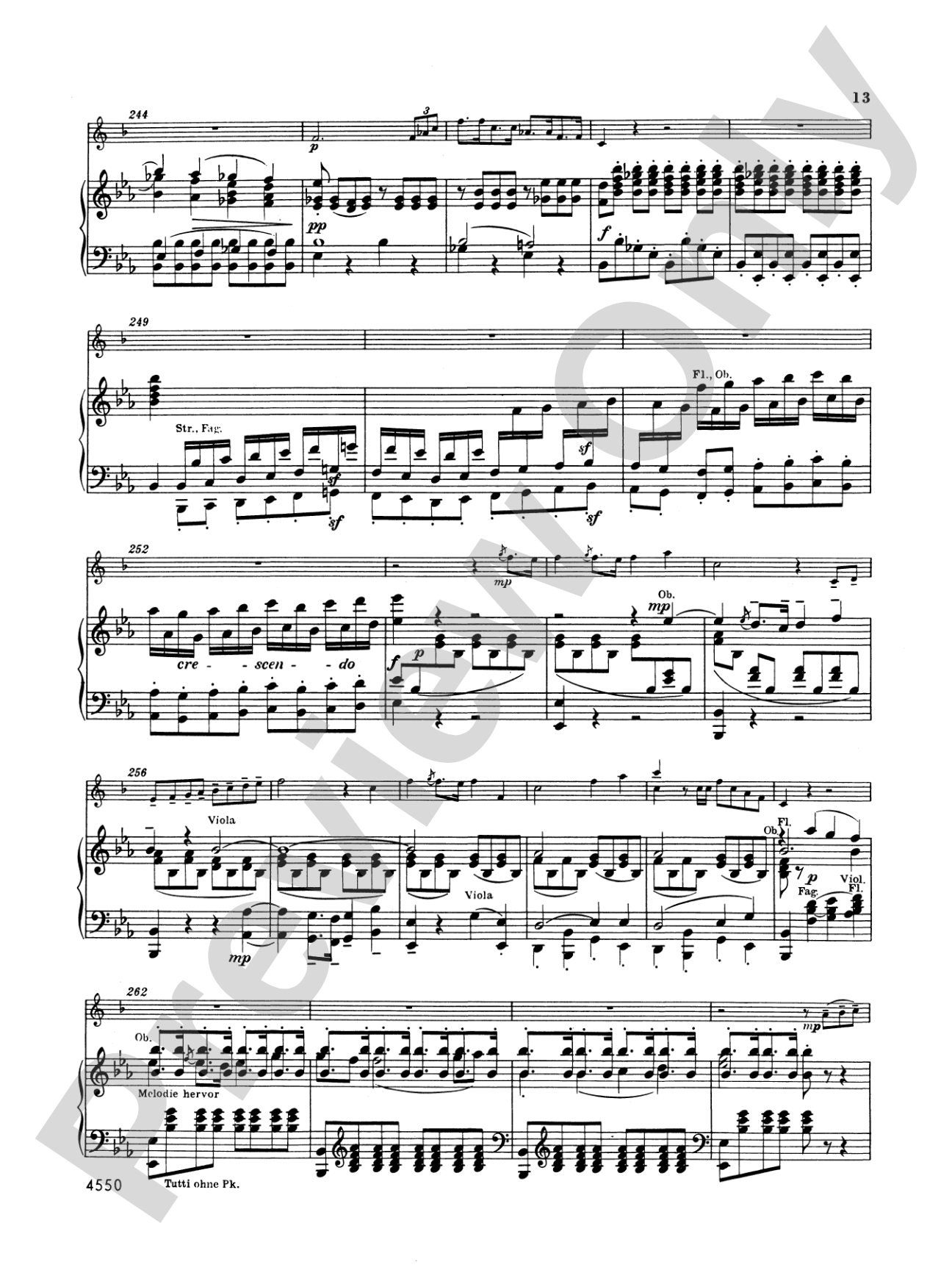 Hummel: Concerto in E flat Major: Trumpet Part(s)